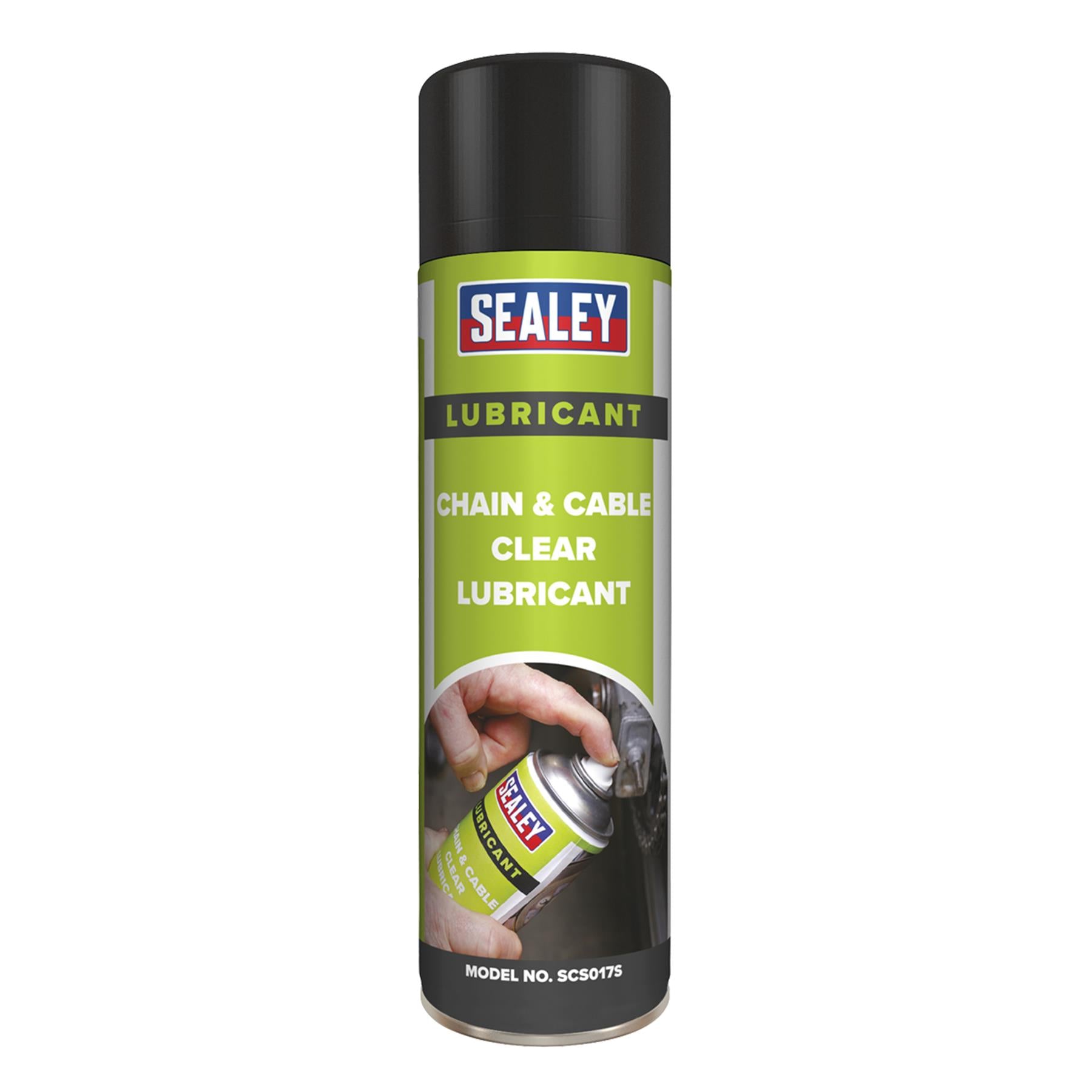 Sealey Chain & Cable Clear Lubricant 500ml Single
