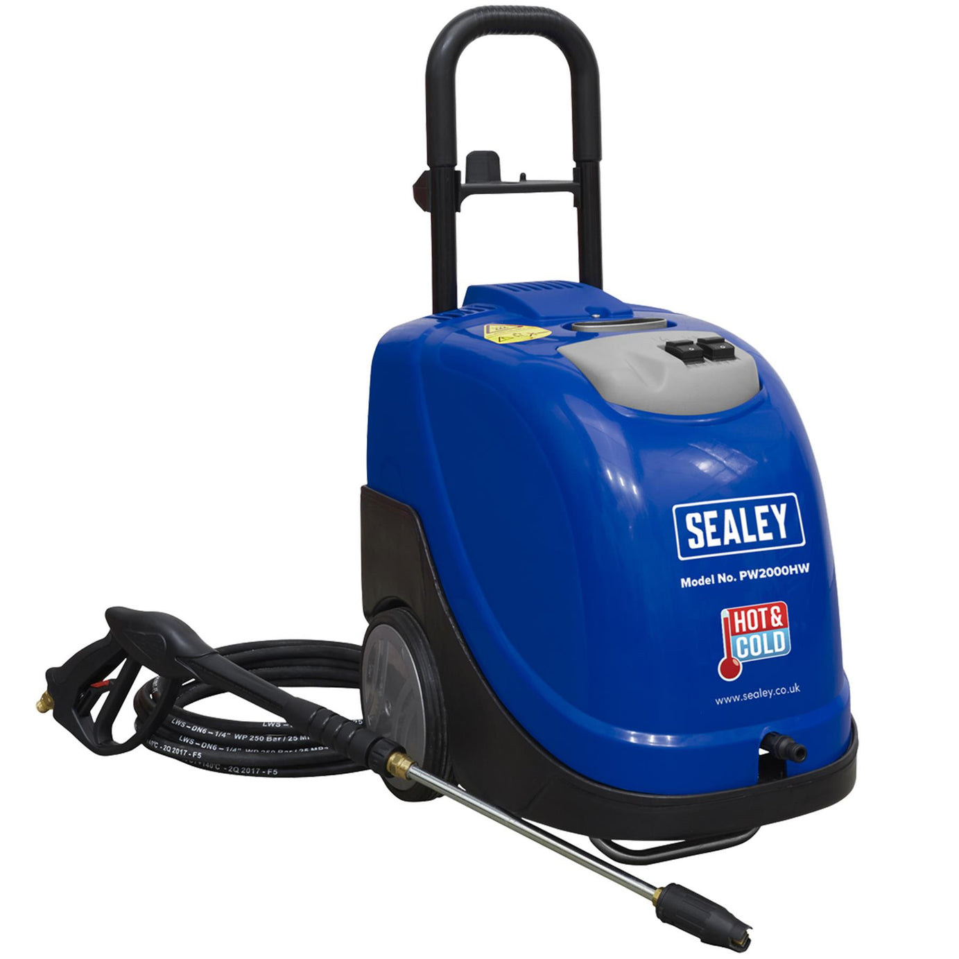 Sealey Hot Water Pressure Washer 135bar 230V