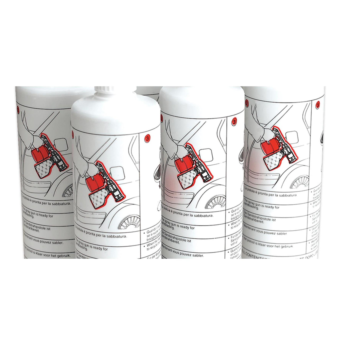 Sealey Shot Blasting Sand - Pack of 6