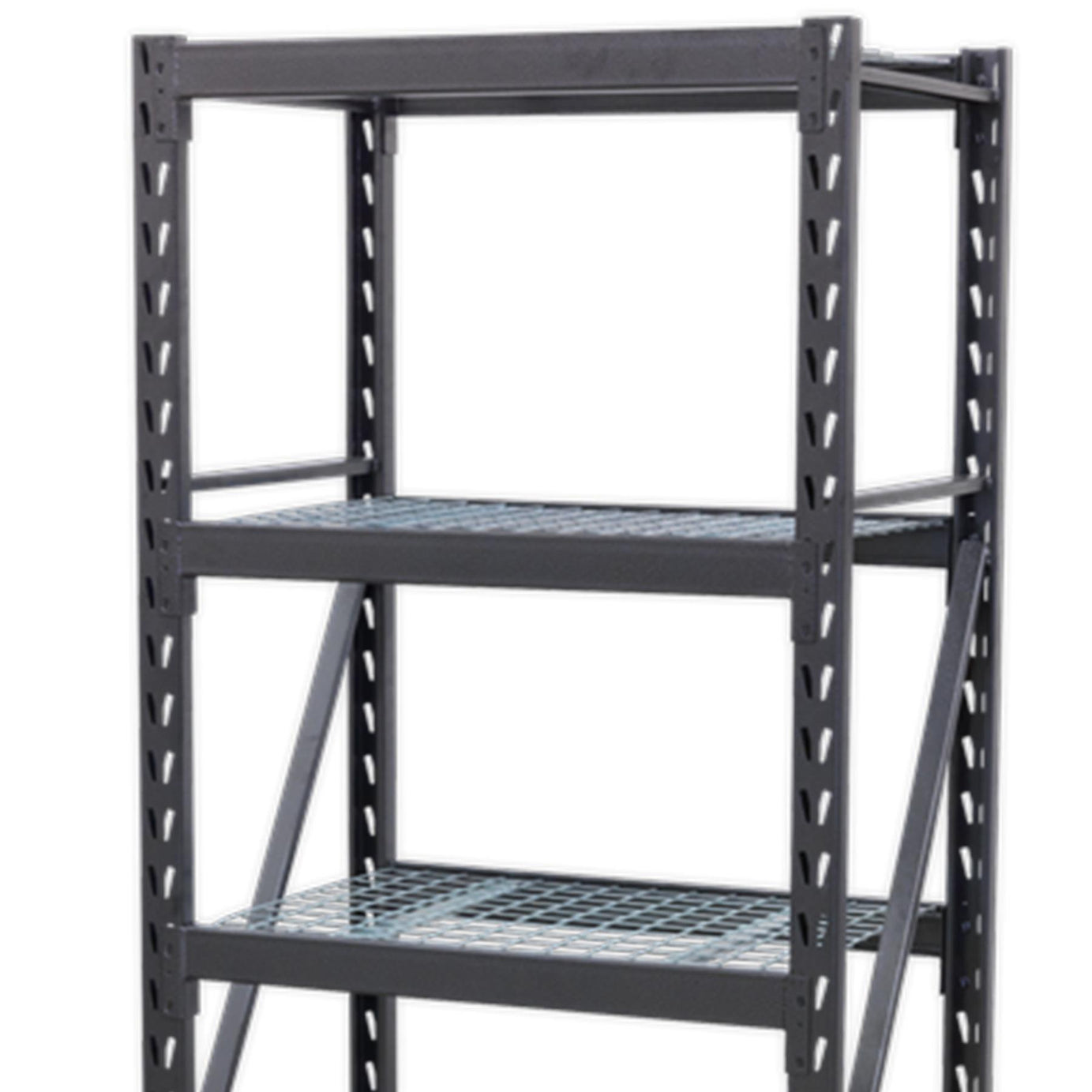 Sealey HD Racking Unit with 4 Mesh Shelves 640kg Cap/Level