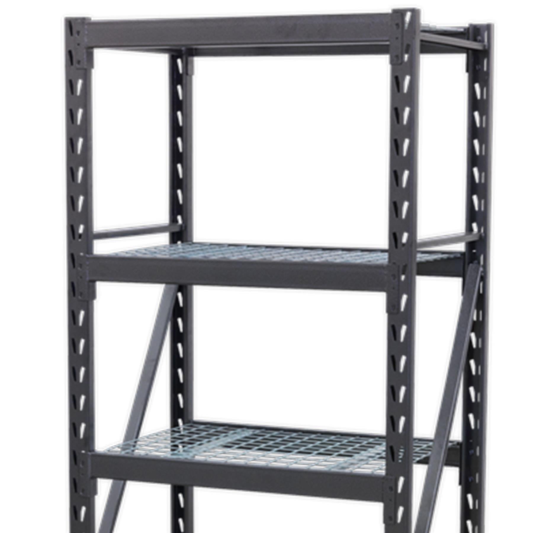 Sealey HD Racking Unit with 4 Mesh Shelves 640kg Cap/Level