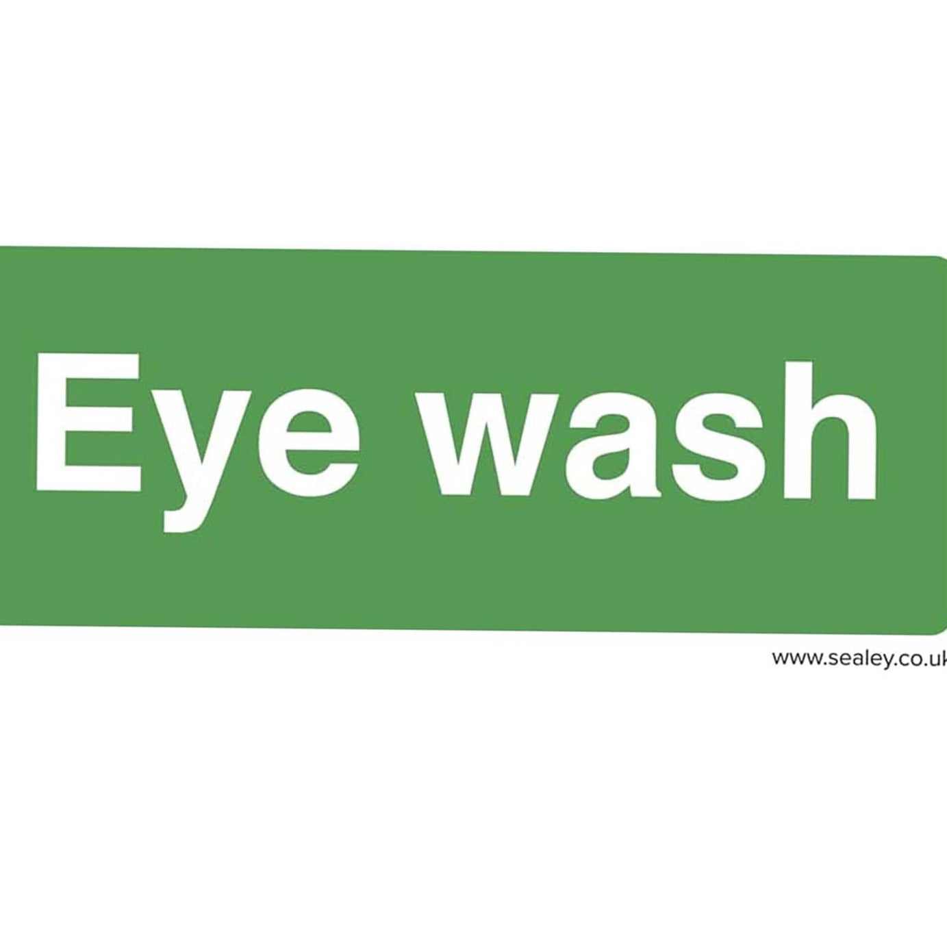 Safe Conditions Safety Sign - Eye Wash - Rigid Plastic