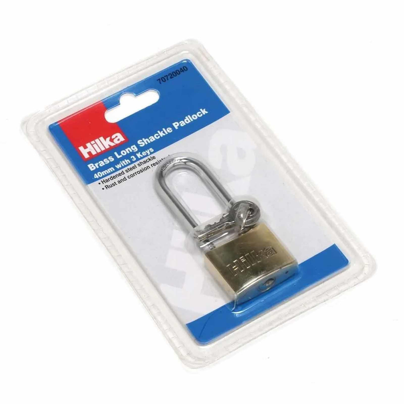 Brass Long Shackle Padlock