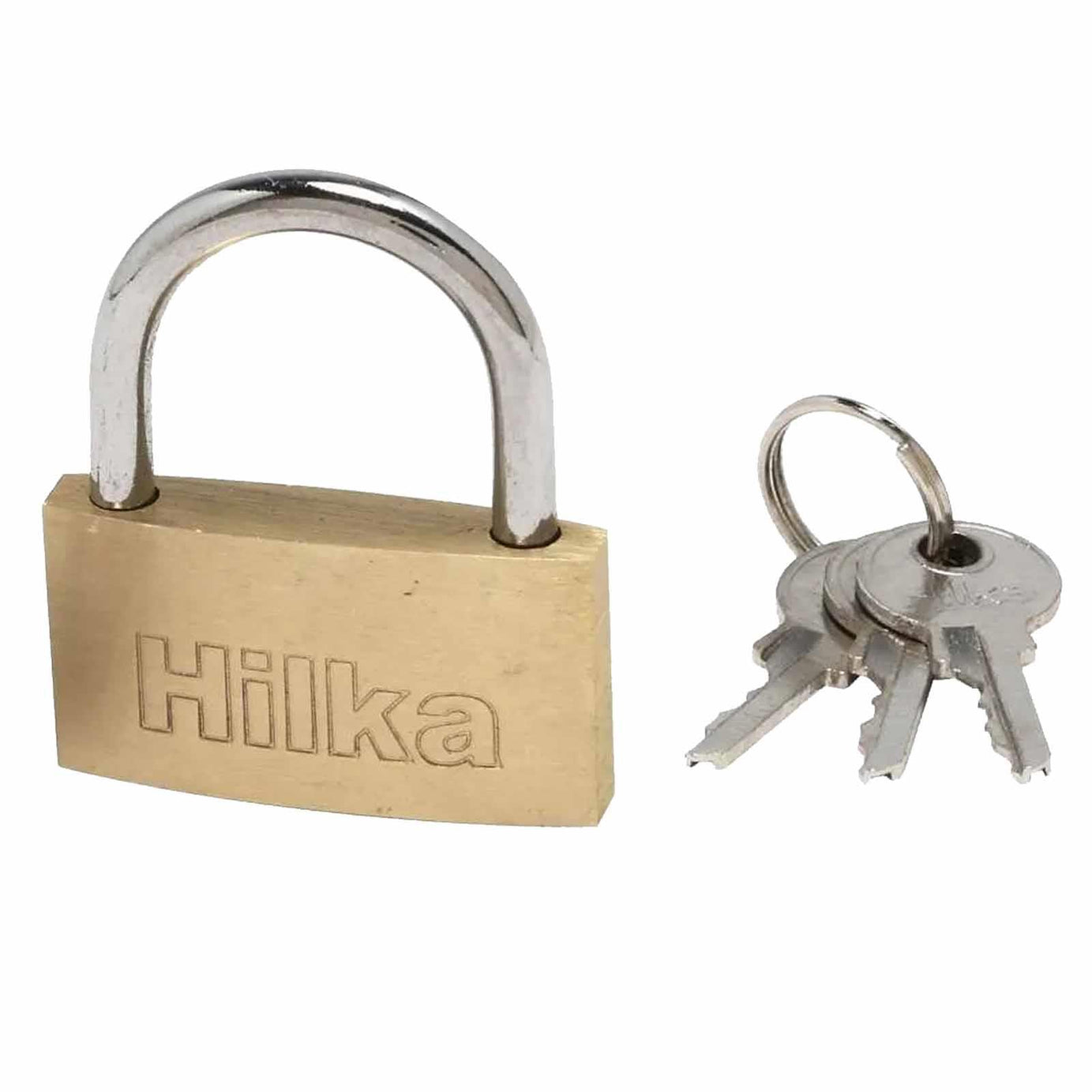 Hilka 40mm Brass Padlock