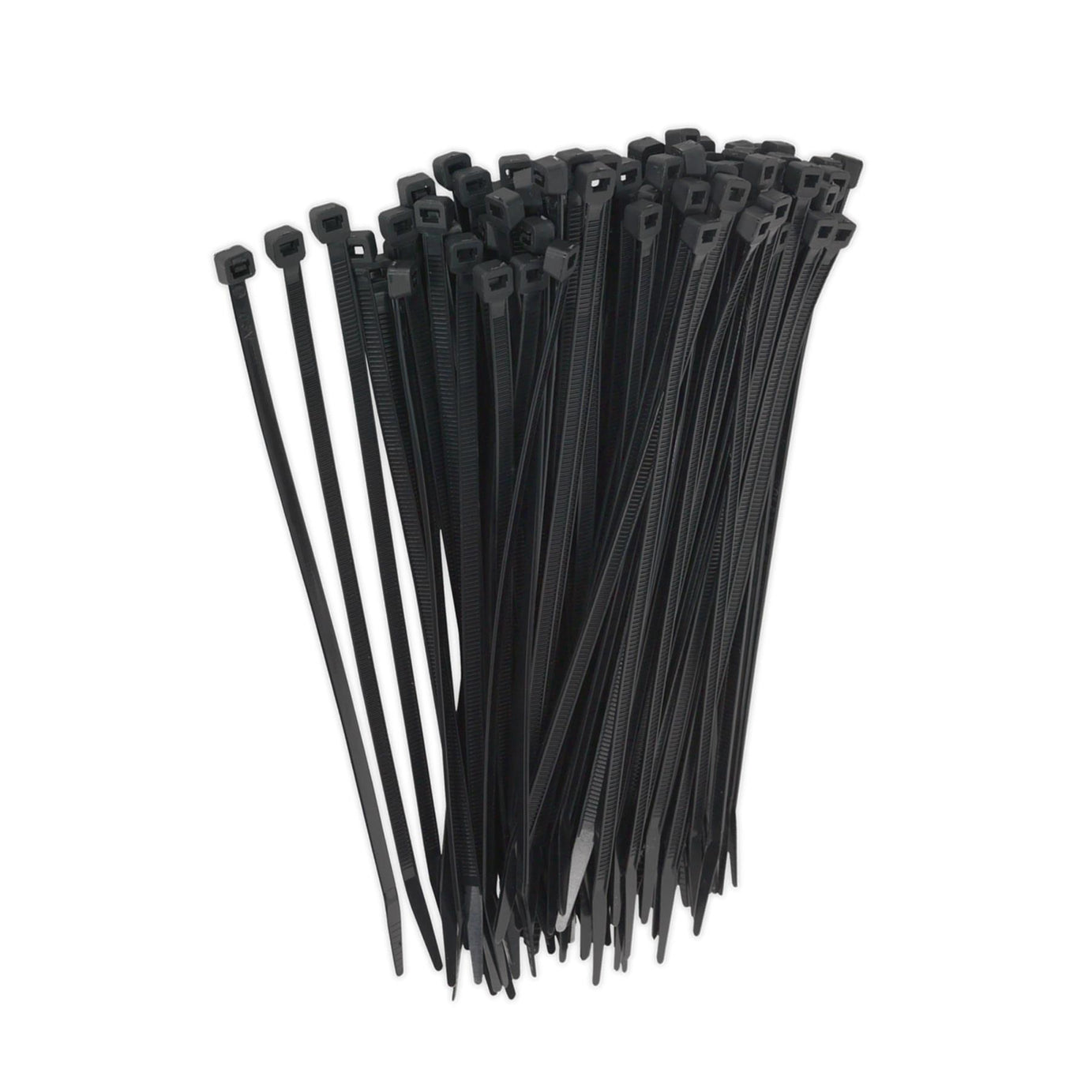 Sealey Cable Tie 200 x 4.8mm Black Pack of 100