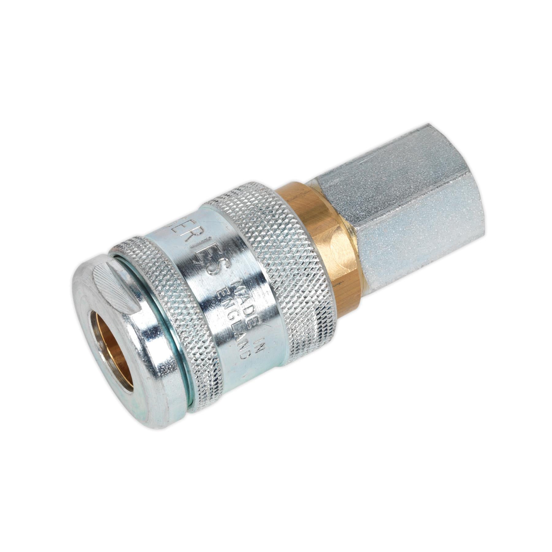 Sealey Coupling Body Female 1/2"BSPT Heavy Duty Air Tool Accessories Couplings