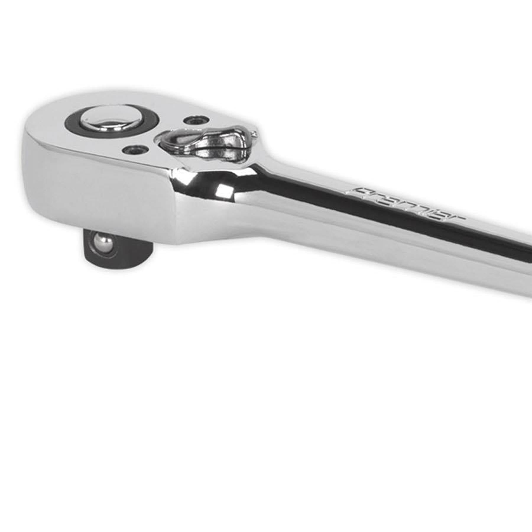 Sealey Ratchet Wrench 3/8"Sq Drive Pear-Head Flip Reverse