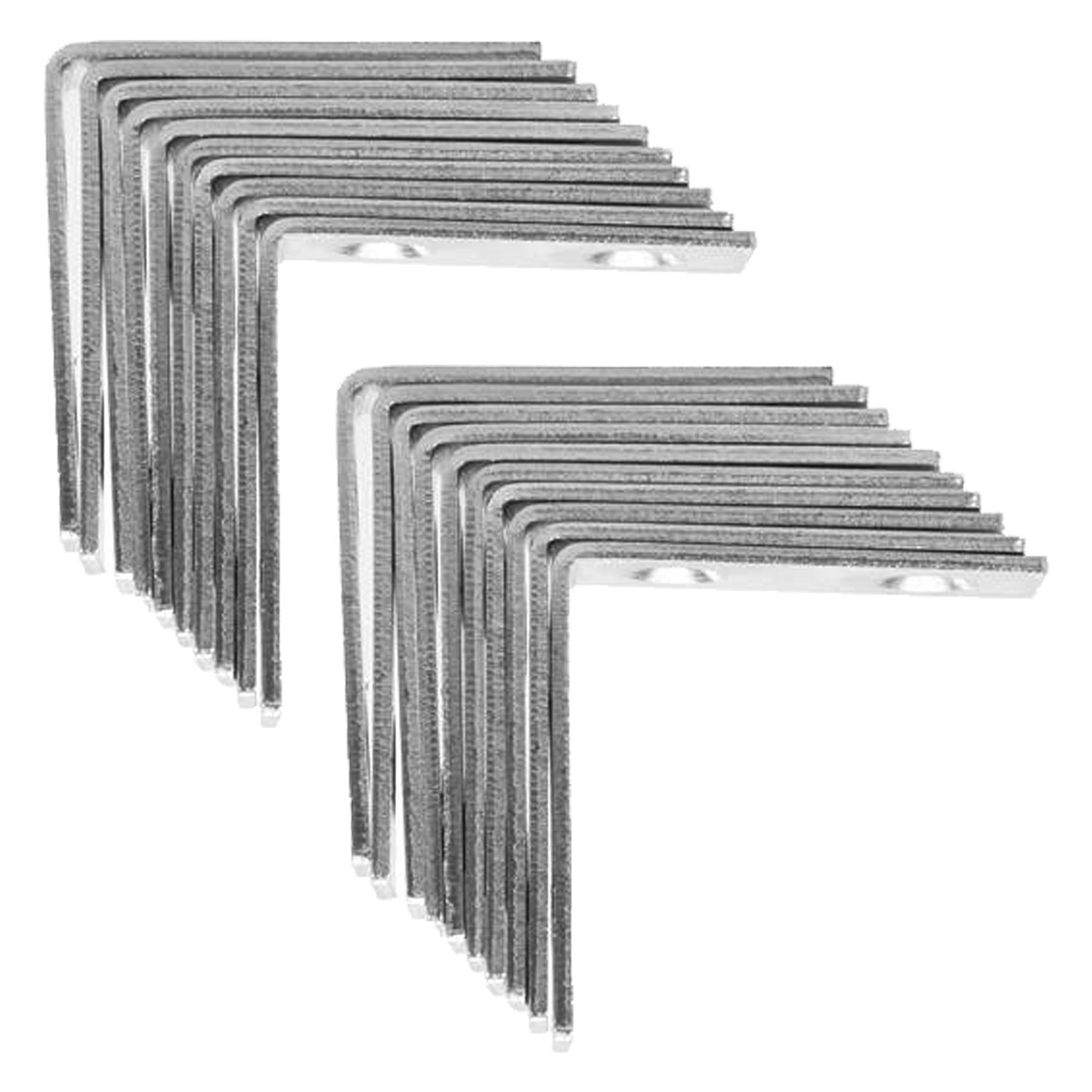 Corner Brace Bracket 90 degree 65 x 1.6 x 16mm Right Angle L shape corner joint connector