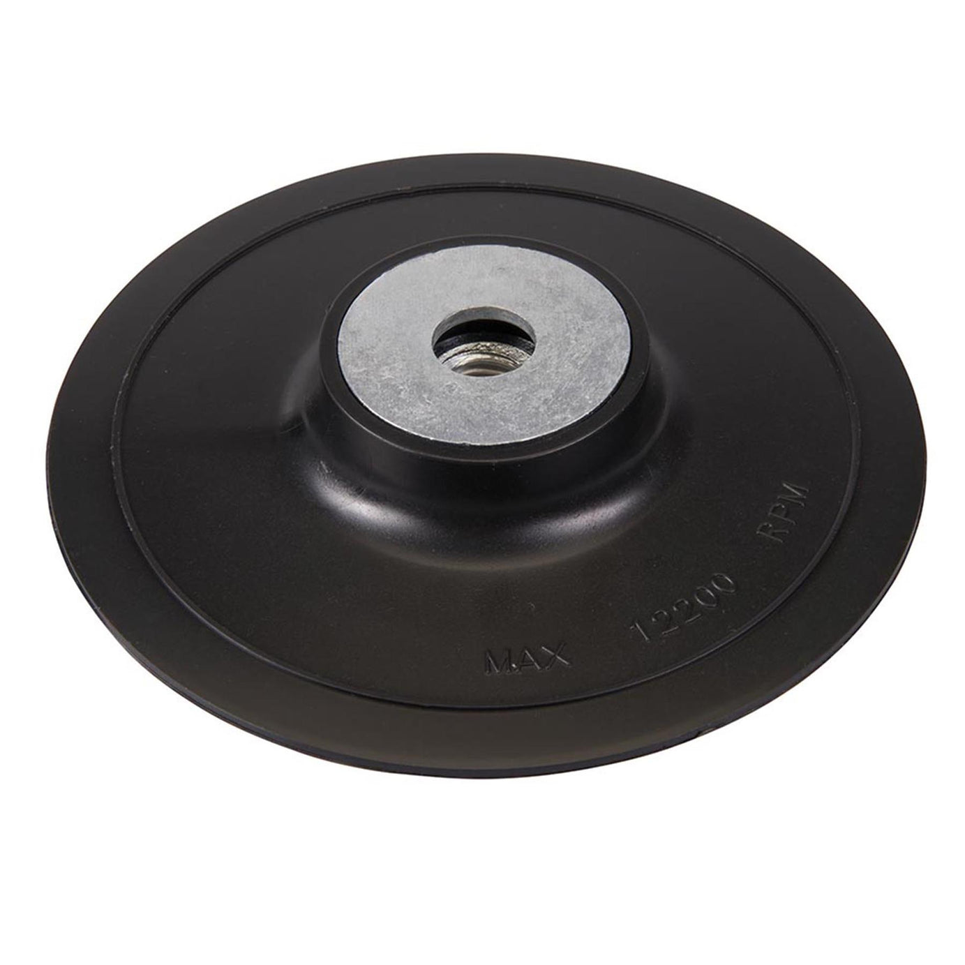 Abs Fibre Disc Backing Pad 125mm W/ Fibre Discs And Semi-Flexible Grinding Discs