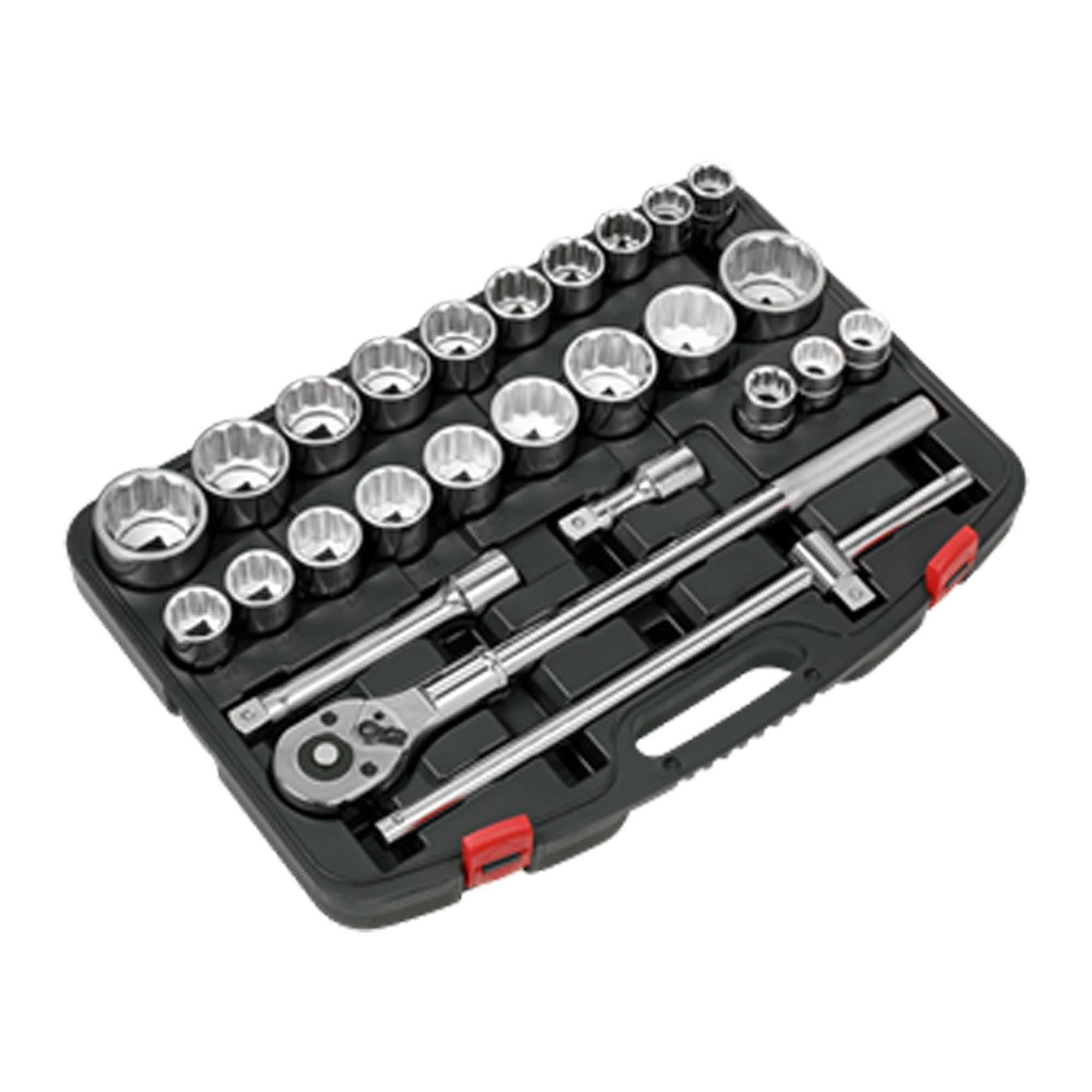 Sealey Socket Set 26pc 3/4"Sq Drive 12-point WallDrive