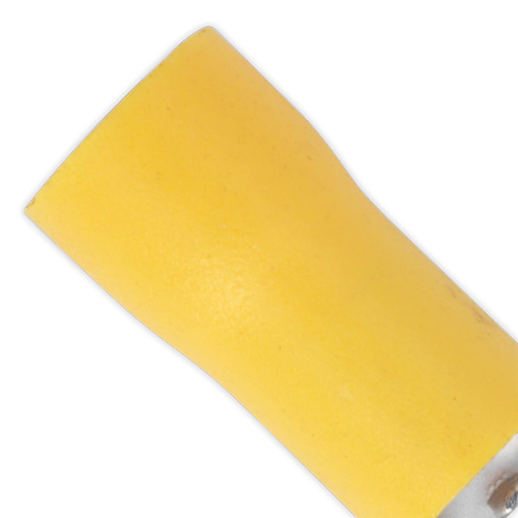 Sealey Push-On Terminal 6.3mm Female Yellow Pack of 100
