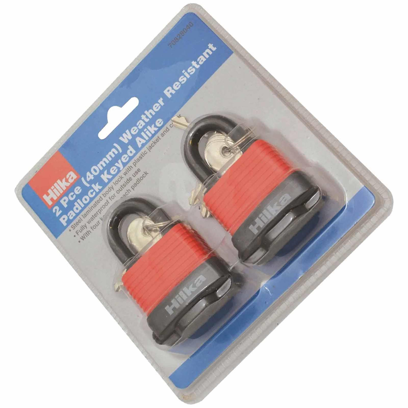 Weather Resistant Padlock Set