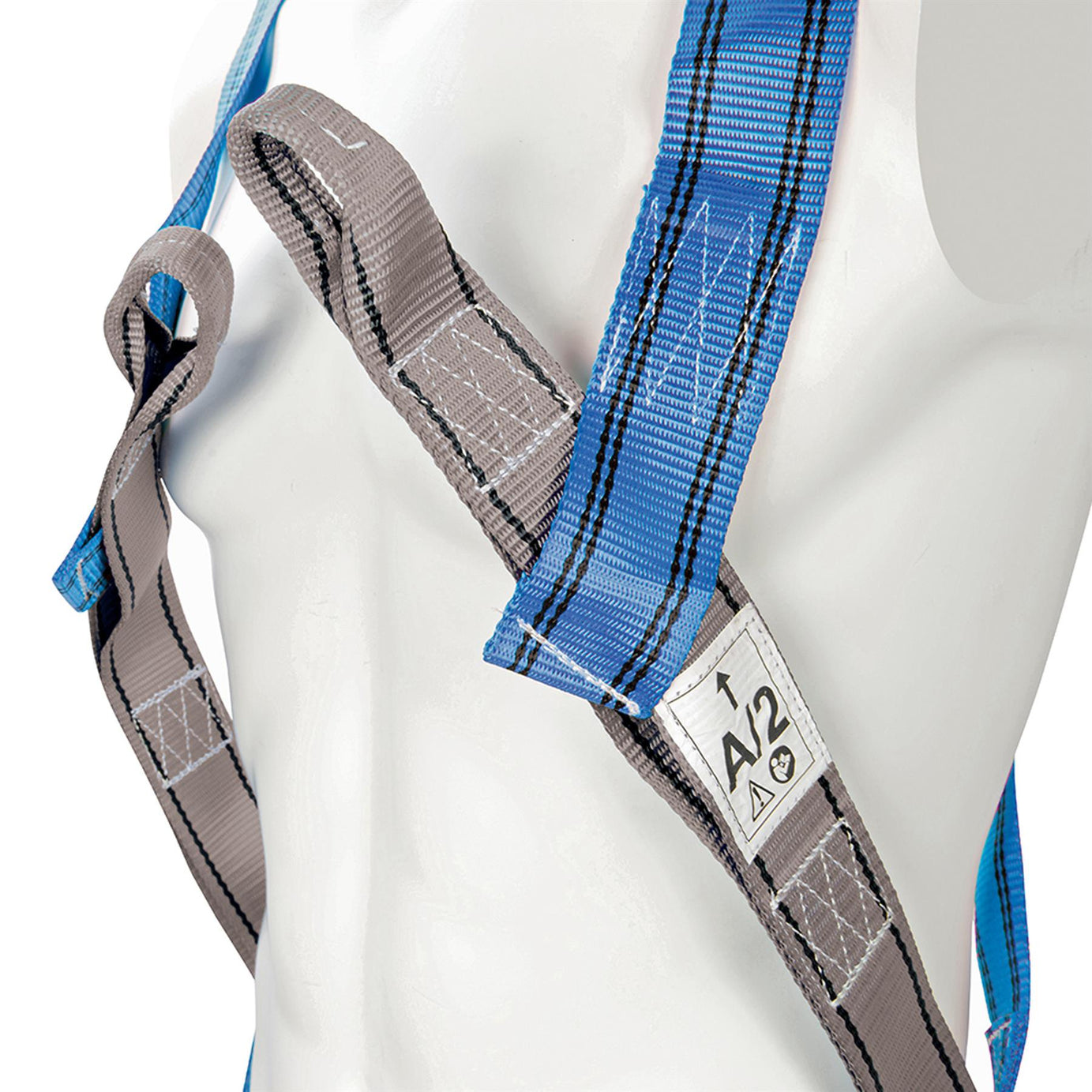 Fall Arrest Kit Harness & Shock Absorber Energy-Absorbing Lanyard New