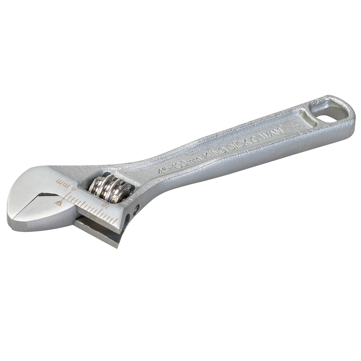 King Dick Adjustable Wrench 4" 100mm British Made Garage Diy