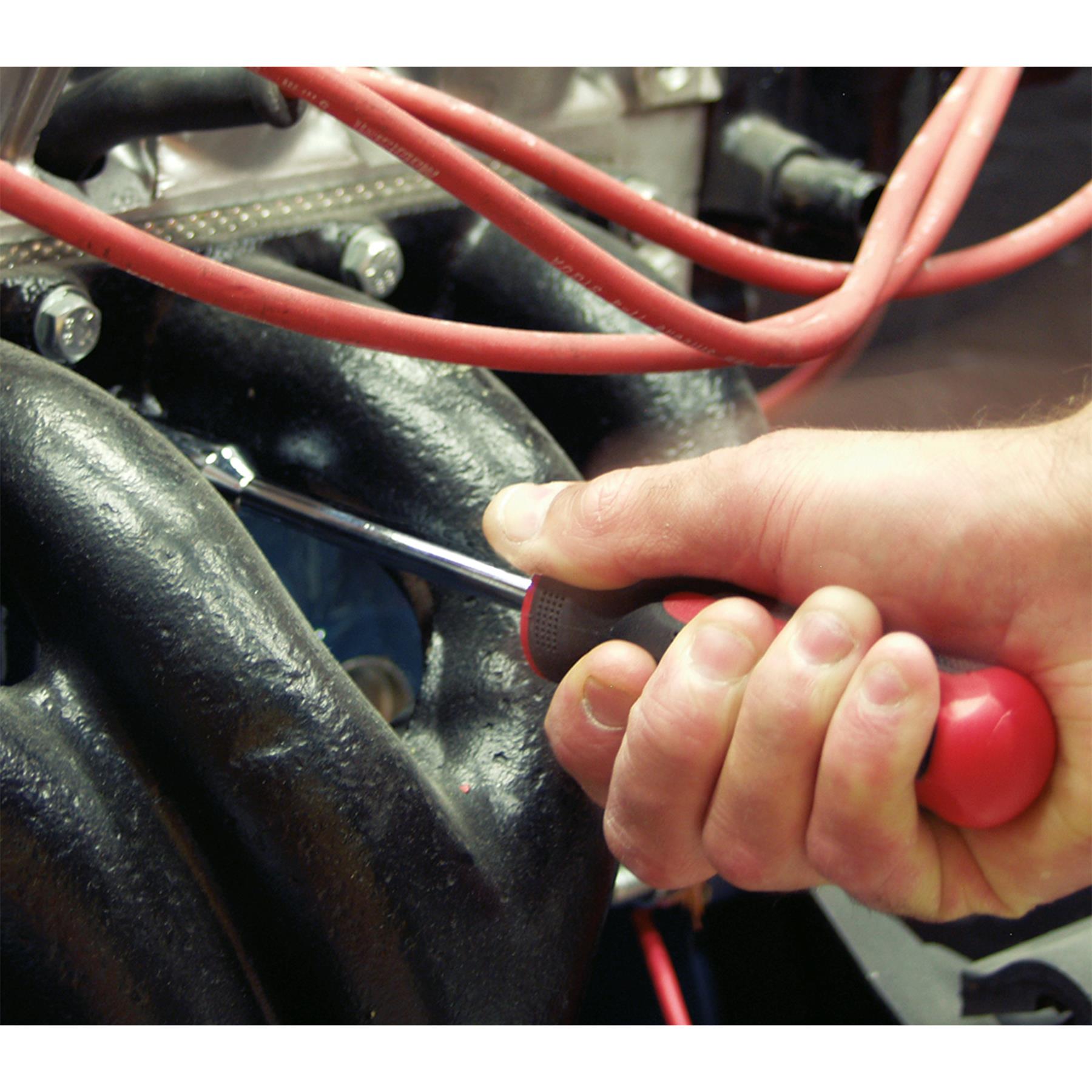 Sealey 12pc Nut Driver Spinner Screwdriver Set 4-14mm Hex 240mm Length AK4911