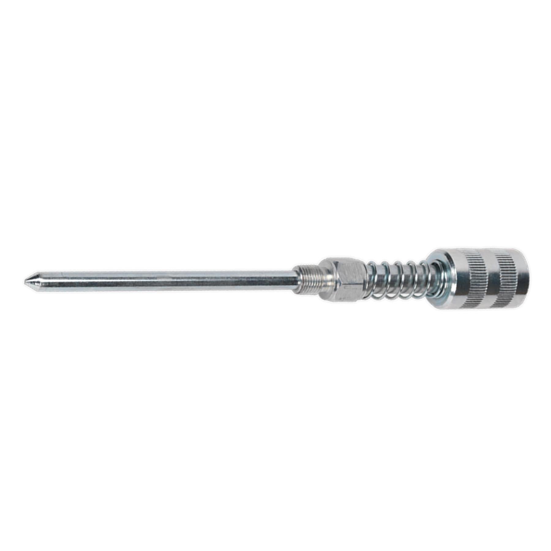 Sealey Needle Nose Grease Gun Dispenser Nozzle Adaptor Hand/Cordless 170mm AK447