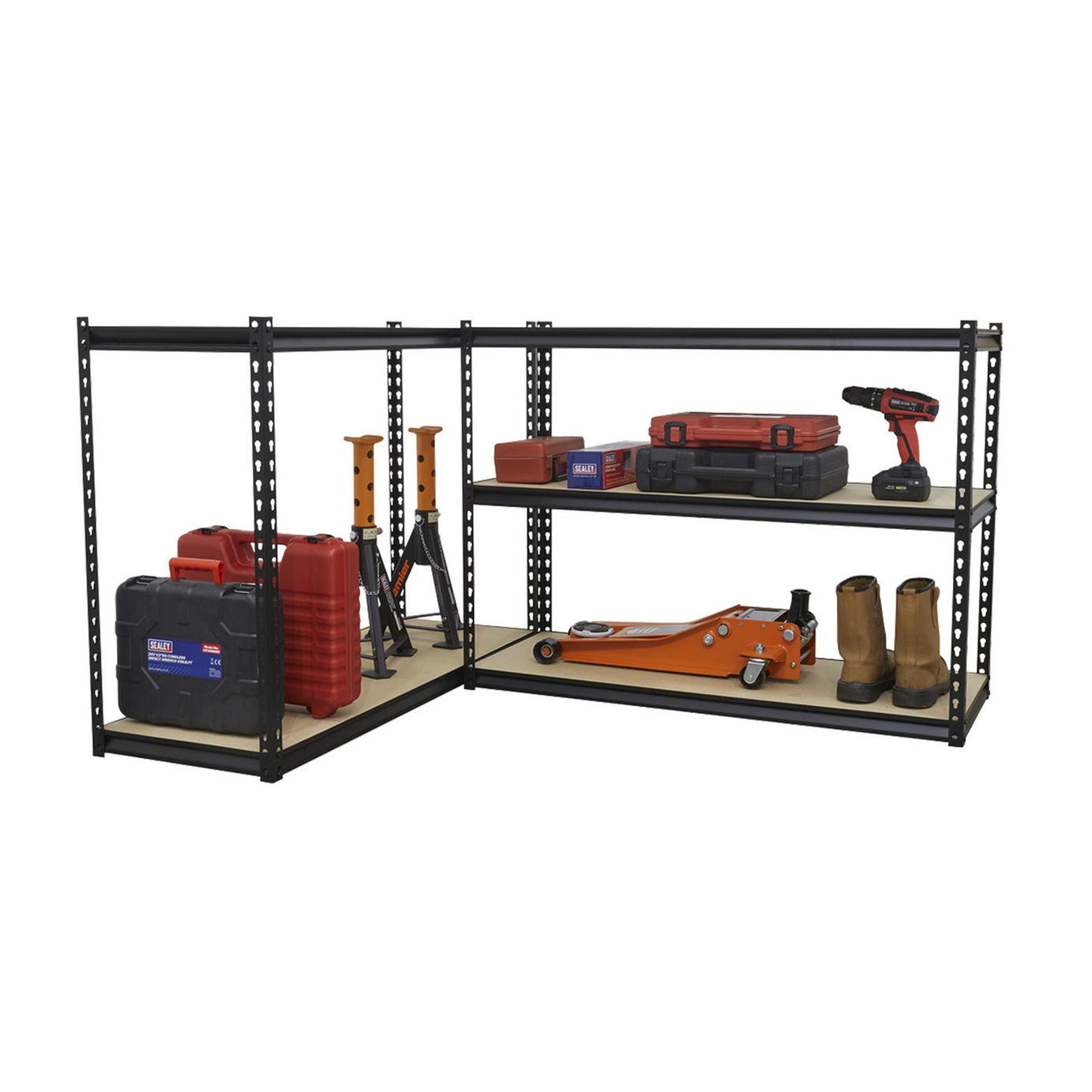 Sealey Racking Unit with 5 Shelves 220kg Capacity Per Level