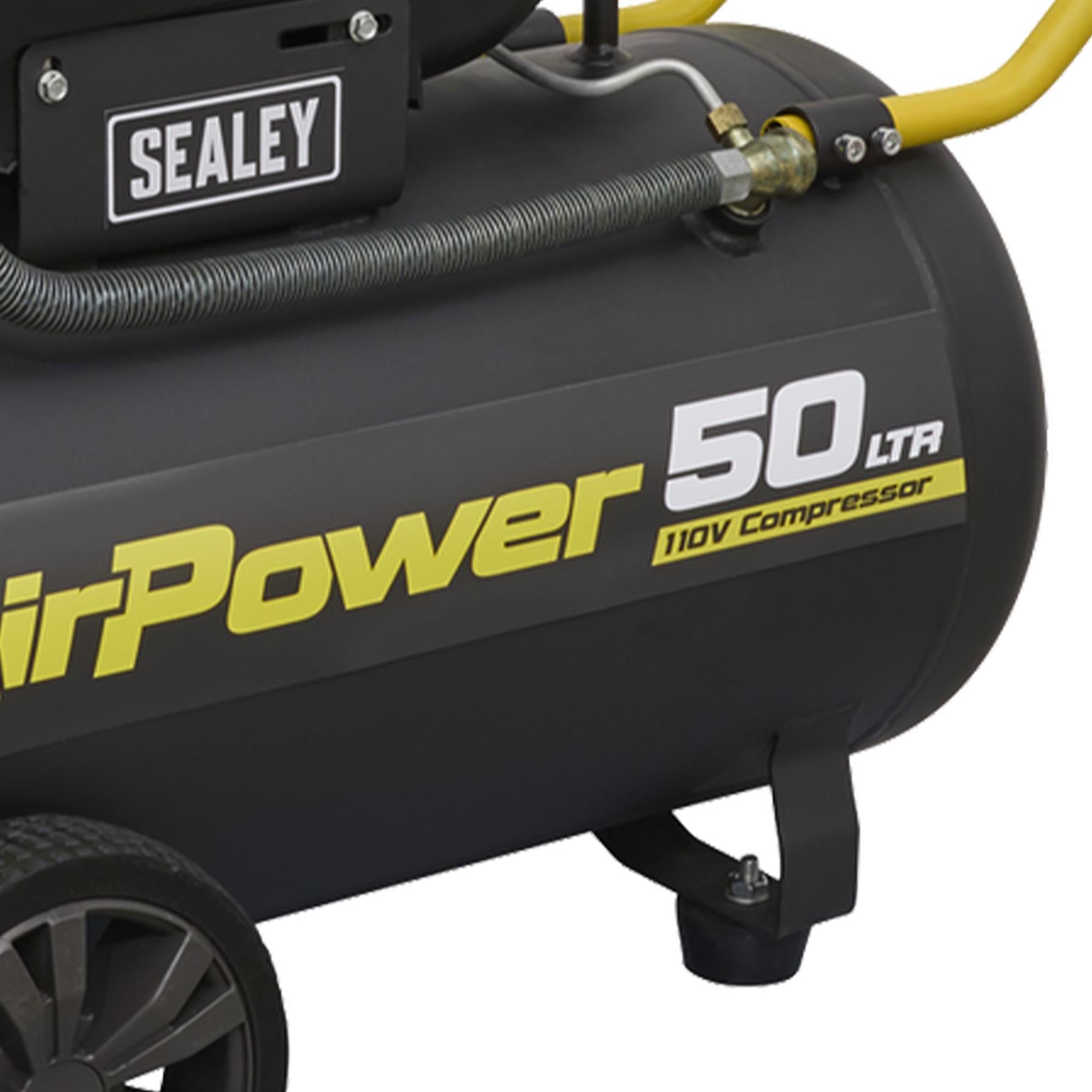 Sealey Compressor 50L Direct Drive 2hp 110V