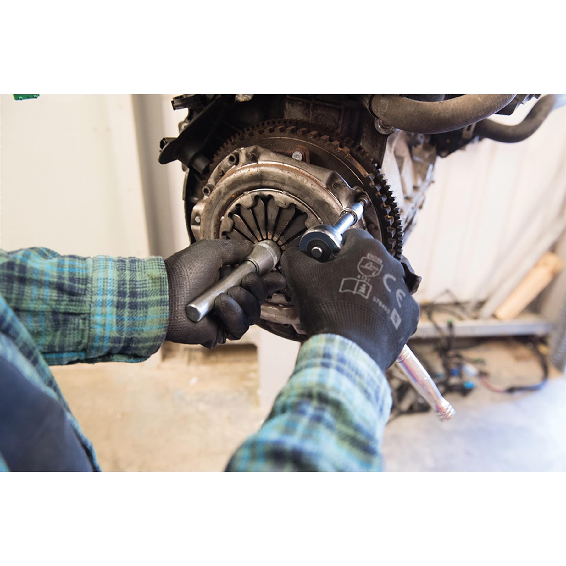 Clutch Alignment Tool Set 9Pc Electroplated For Corrosion Resistance