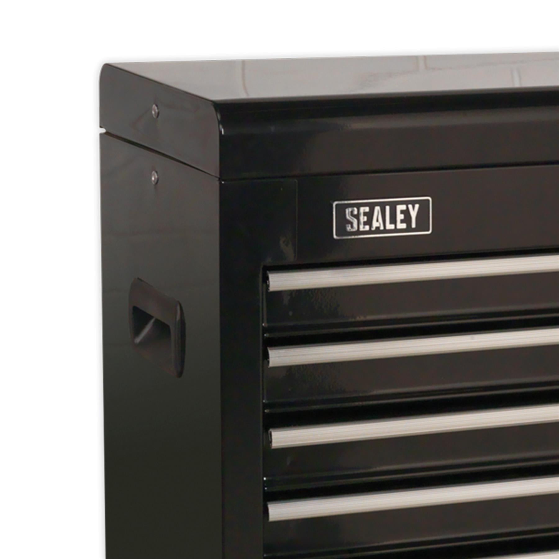 Sealey Topchest 5 Drawer with Ball-Bearing Slides - Black