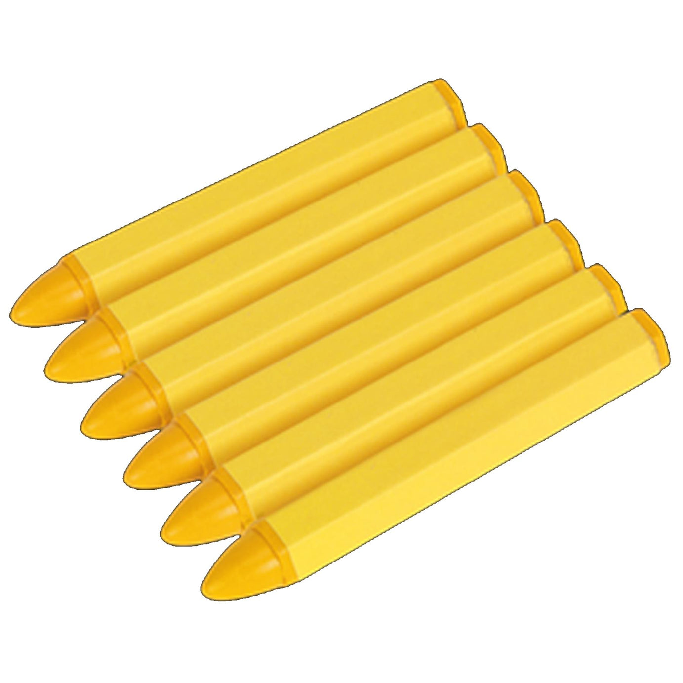 Sealey Tyre Marking Crayon - Yellow Pack of 6