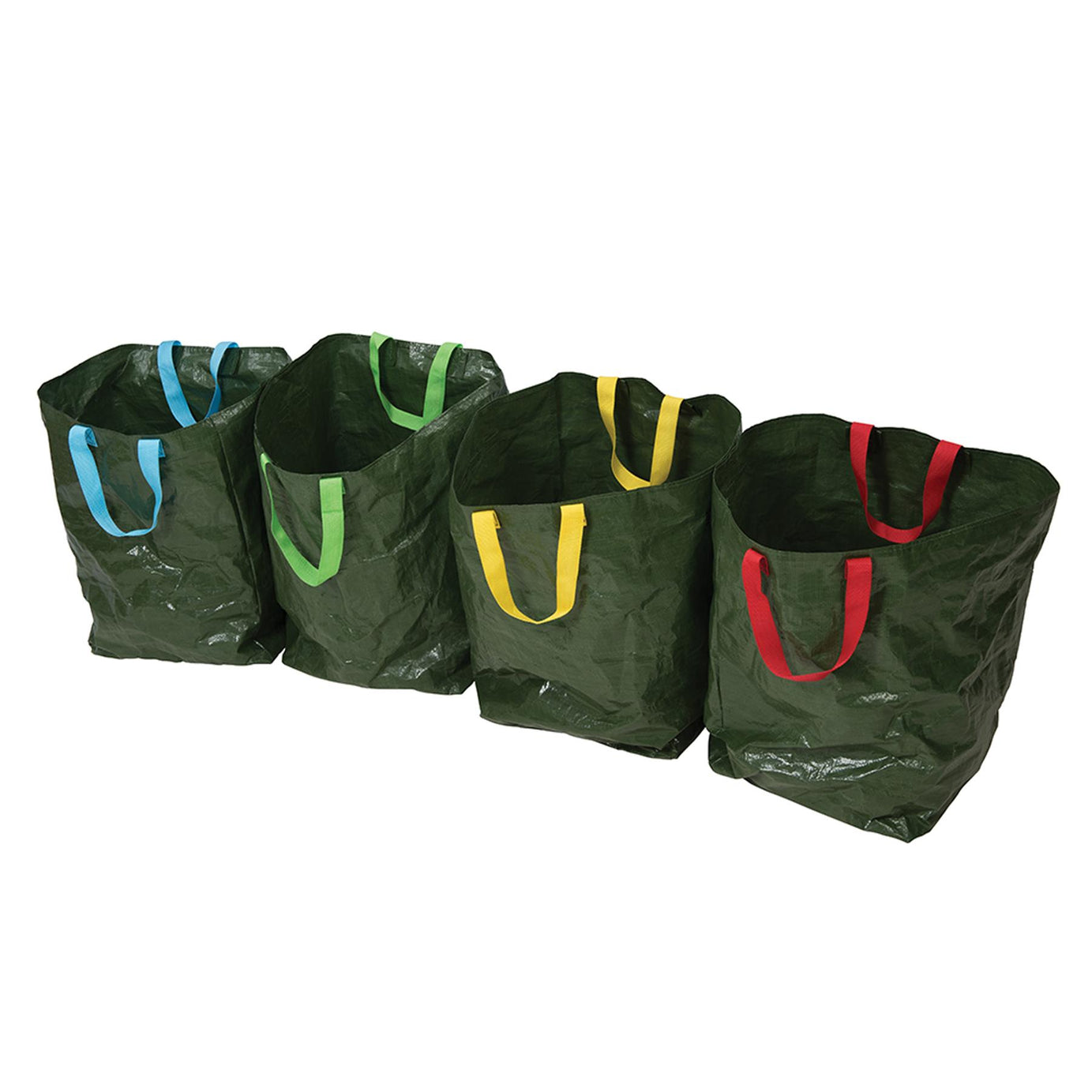 Durable Recycling Bags Uv-Stabilised / Waterproof & Tear Proof 4Pk 400X320X320mm