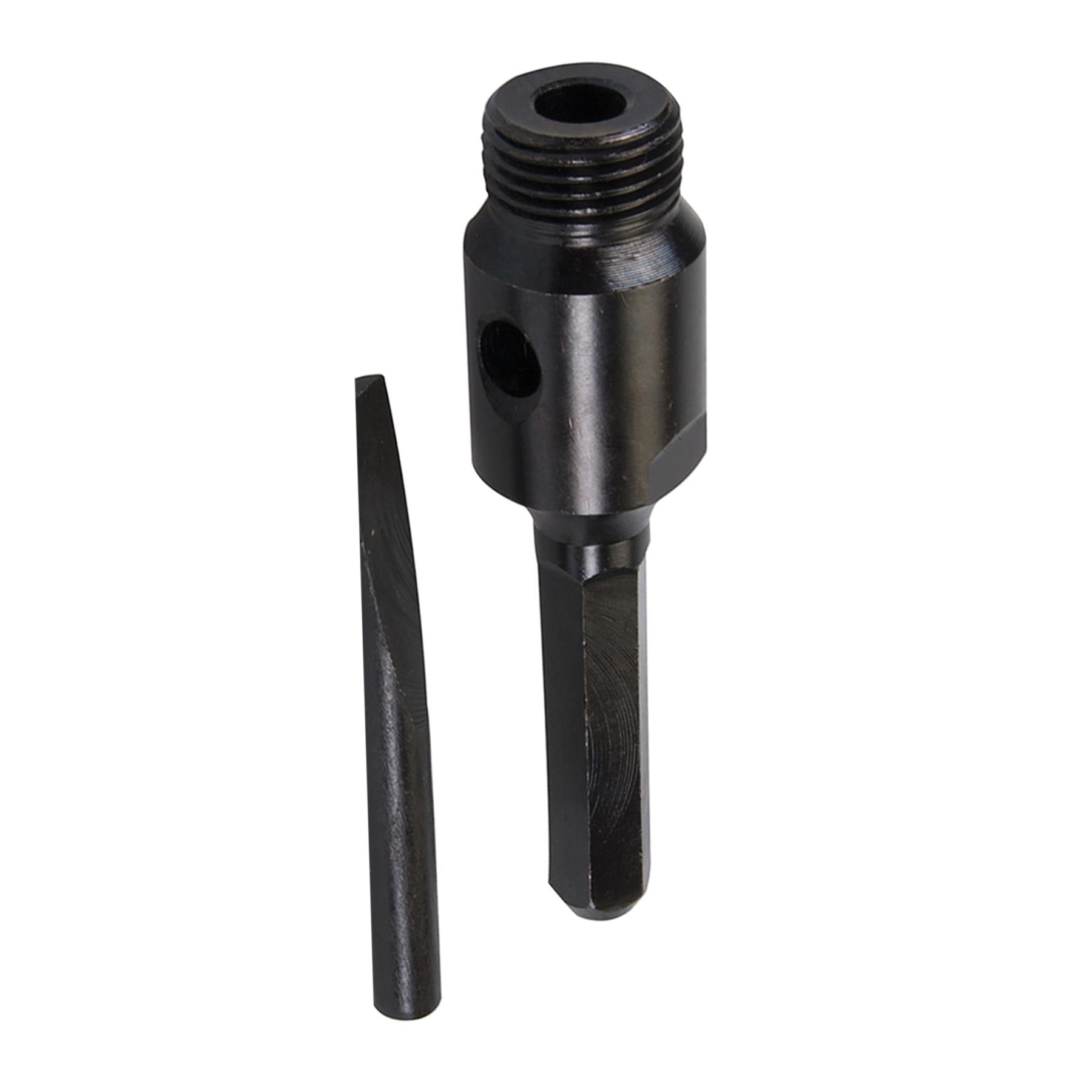 TCT Core Drill Bit 115mm Hole Saw Masonry Stone Brick Hex 115mm Extensions Pilot