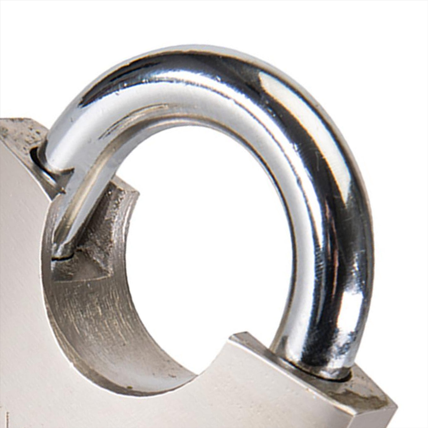 Shrouded Padlock 70mm Security Safety Burglar Chrome-Plated Steel Body & Shackle