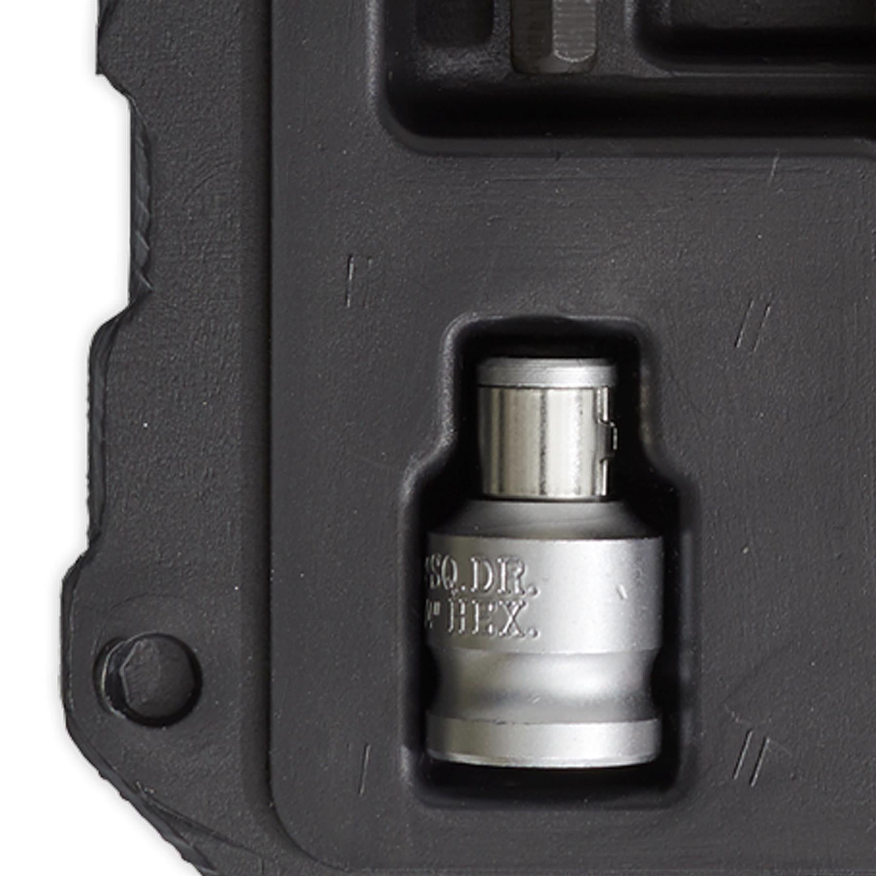 Sealey Plastic Oil Drain Plug Driver Kit 5pc