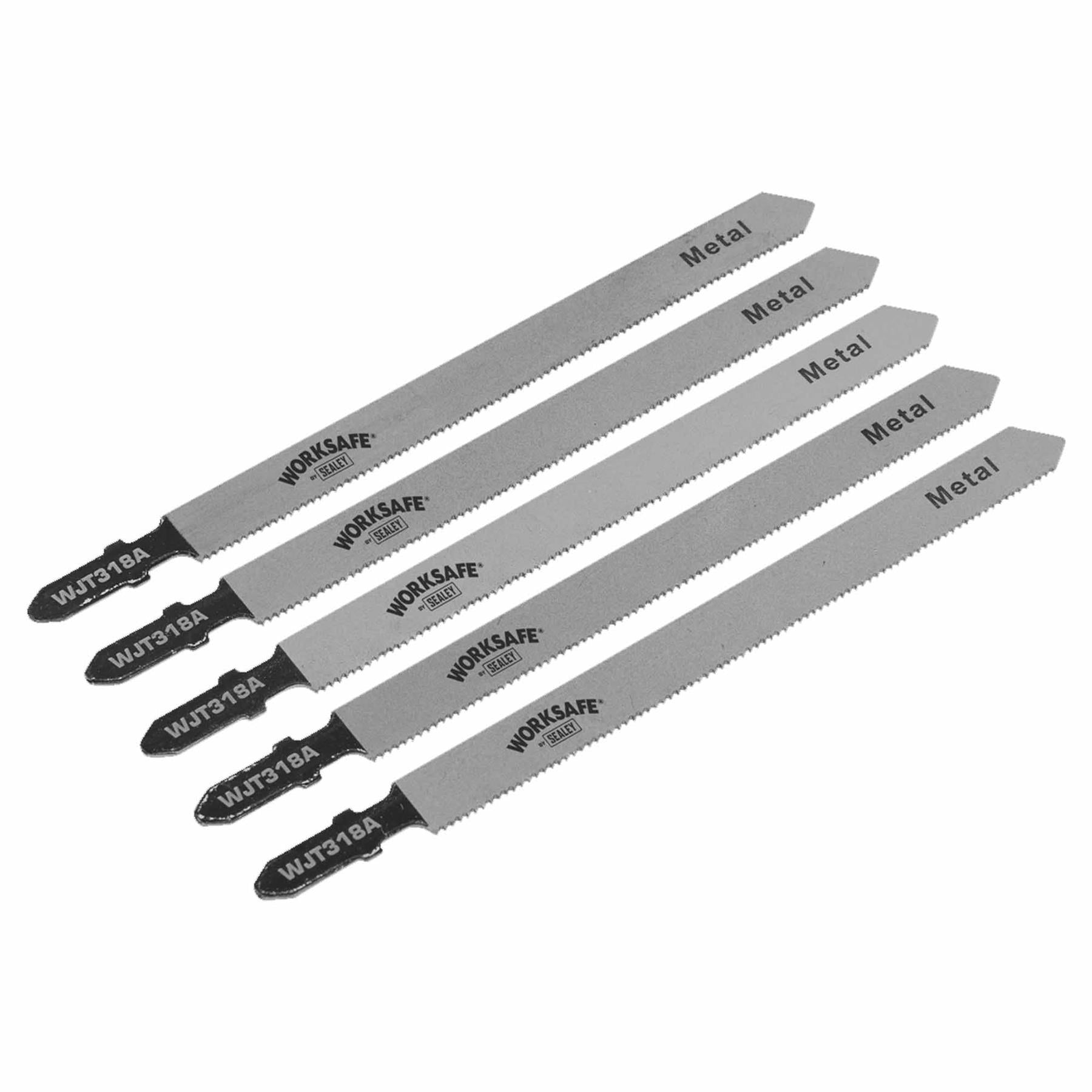 Jigsaw Blade 105mm 21tpi - Pack of 5. WJT318A. Sealey