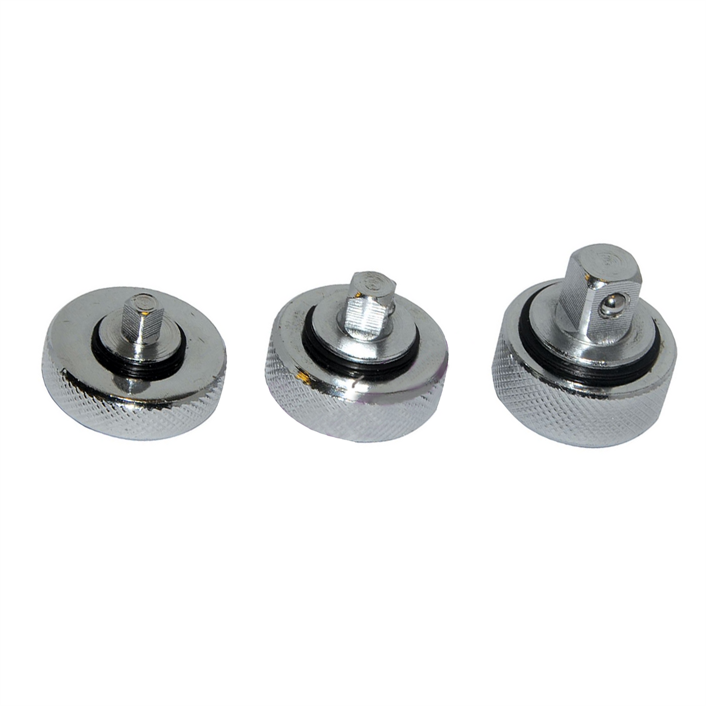Palm Ratchet Set 3Pc 1/4, 3/8 & 1/2" Drop Forged Tempered Chrome Alloy Steel
