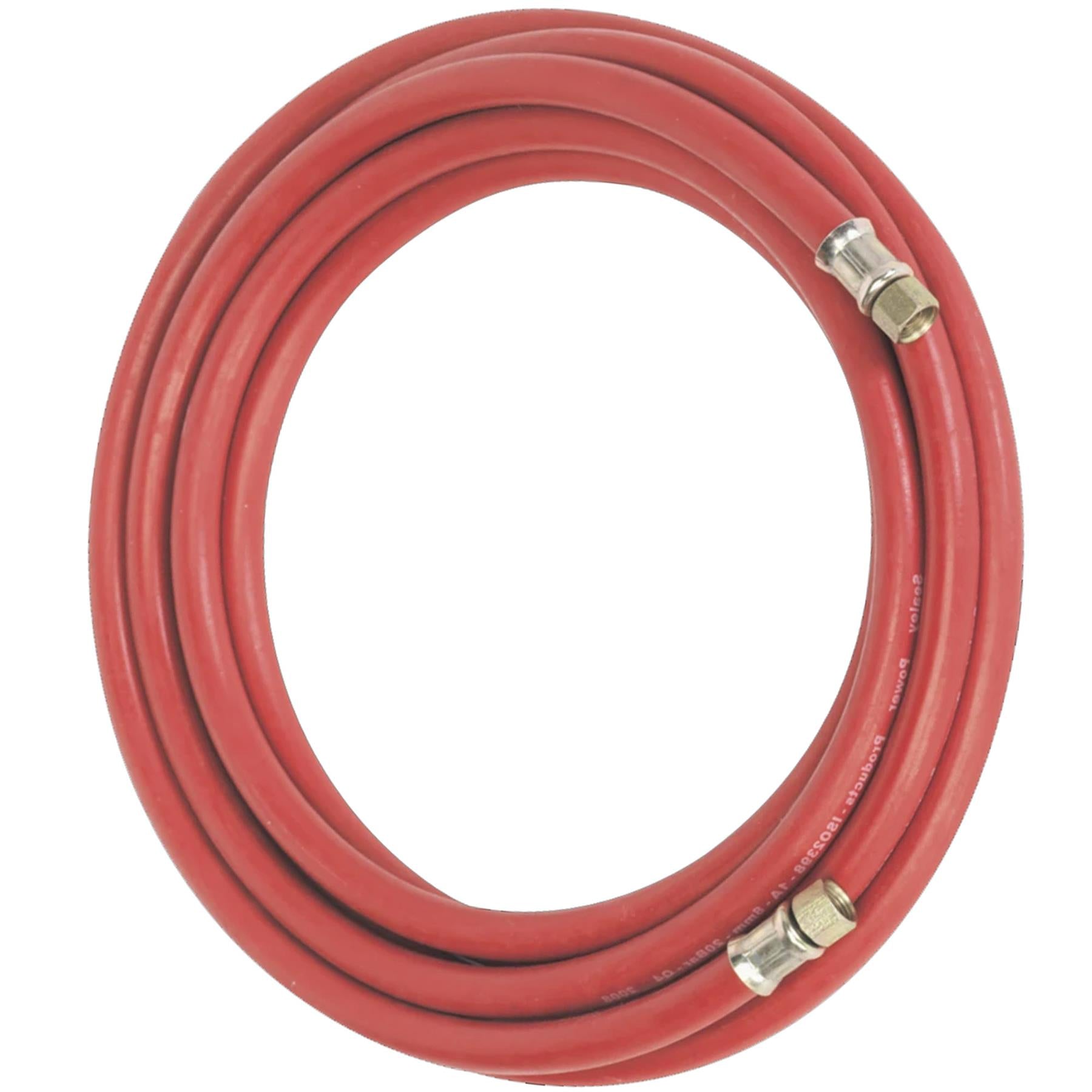 Sealey Air Hose 5m x �8mm with 1/4"BSP Unions