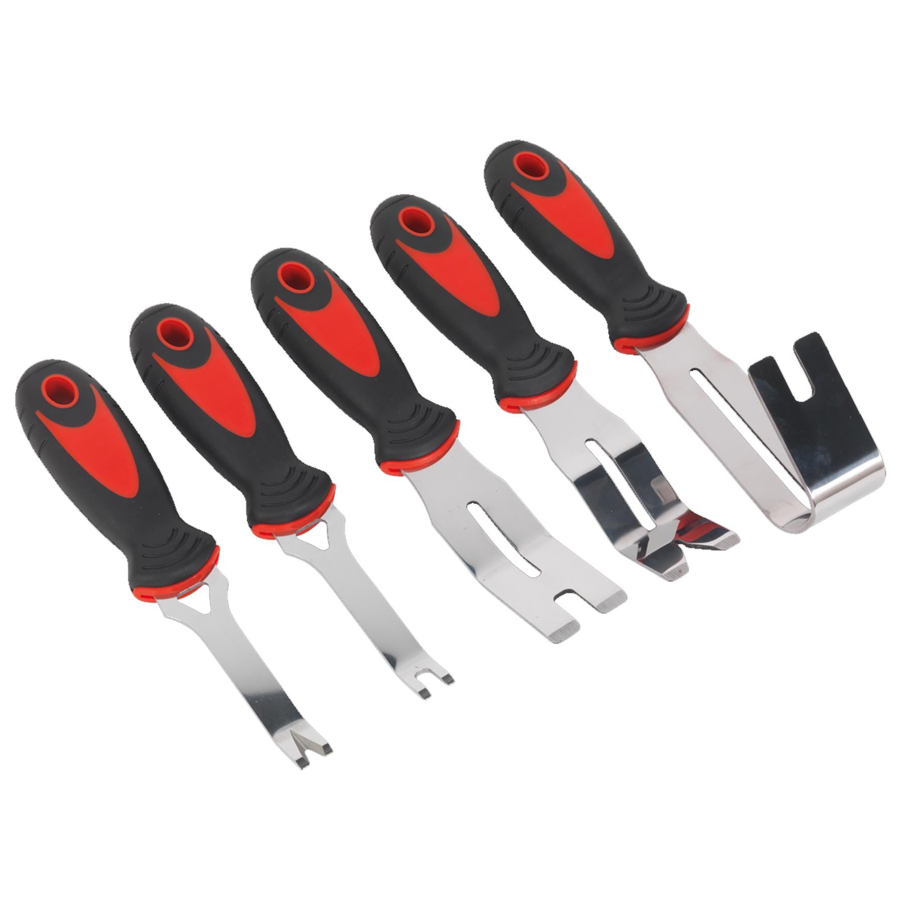 Sealey Door Panel & Trim Clip Removal Tool Set 5pc