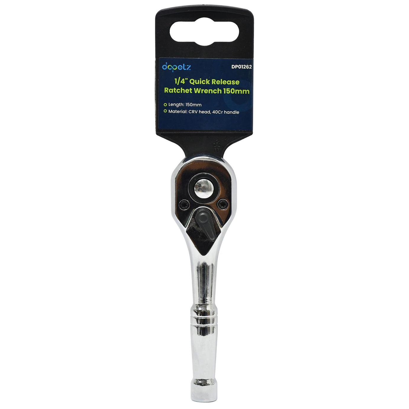 Quick Release Ratchet Wrench 150mm 1/4" Inch Drive With Warranty Crv
