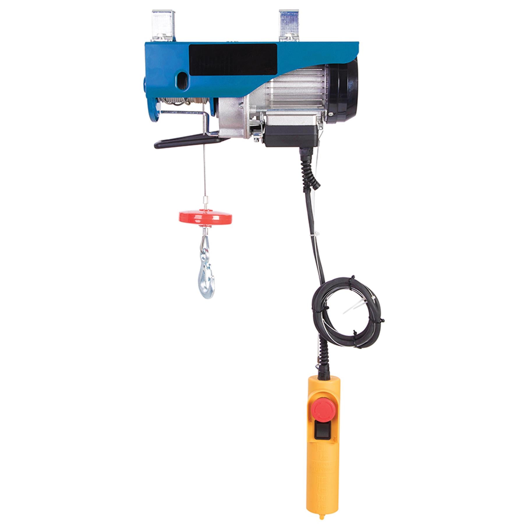 500W Electric Hoist 250Kg Silverstorm 500W Professional Overload Cutout Upto 12M