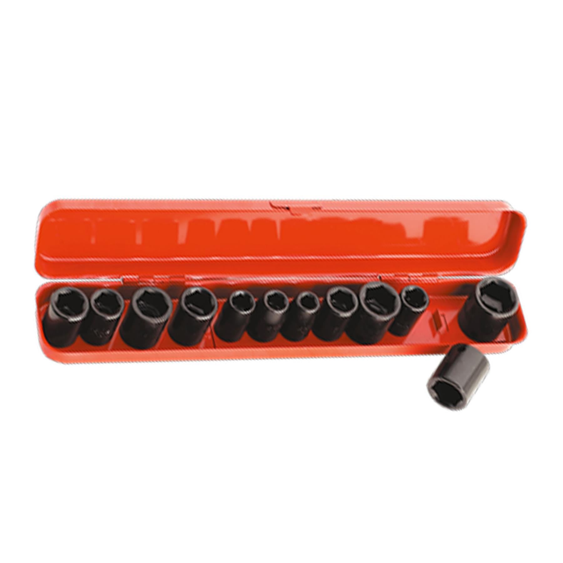 Sealey Impact Socket Set 12pc 3/8"Sq Drive Metric/Imperial