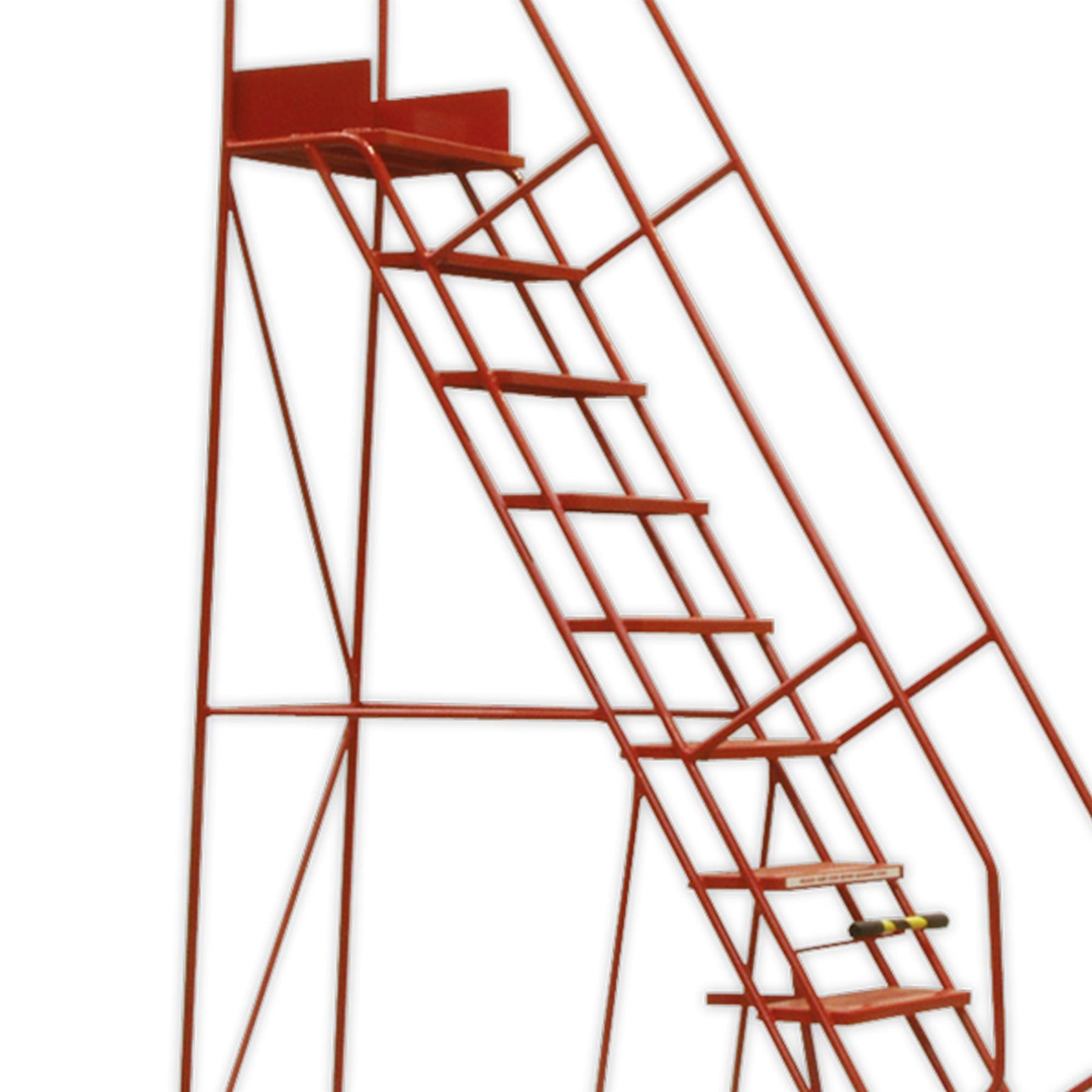 Sealey Mobile Safety Steps 7-Tread Garage Workshop DIY