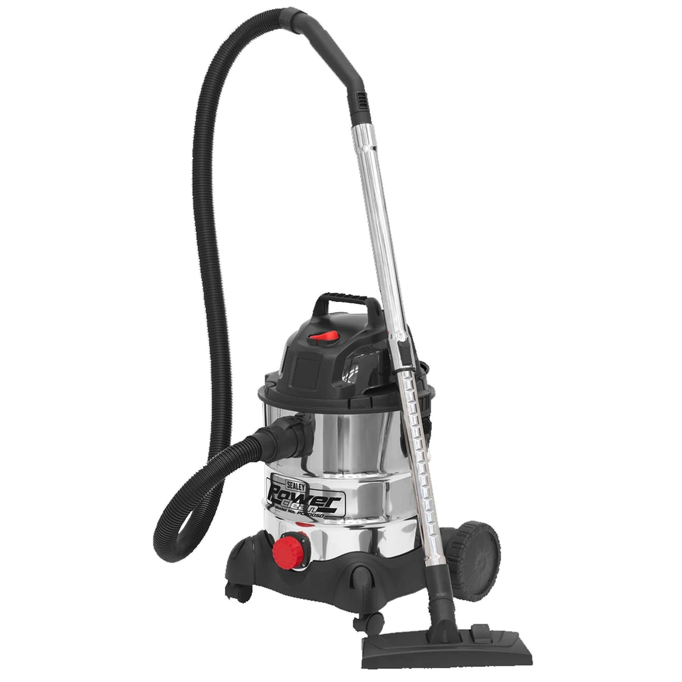 Sealey Vacuum Cleaner Industrial Wet & Dry 20L 1250W Stainless