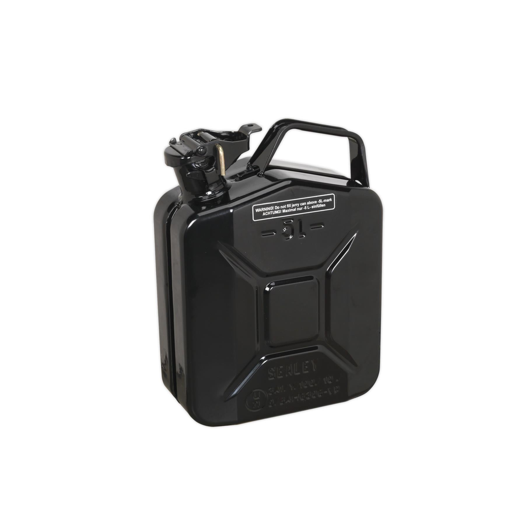 Sealey Jerry Can 5L - Black