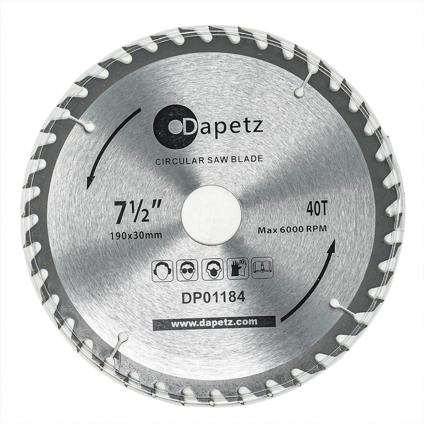 3Pc 190mm TCT 30mm Bore