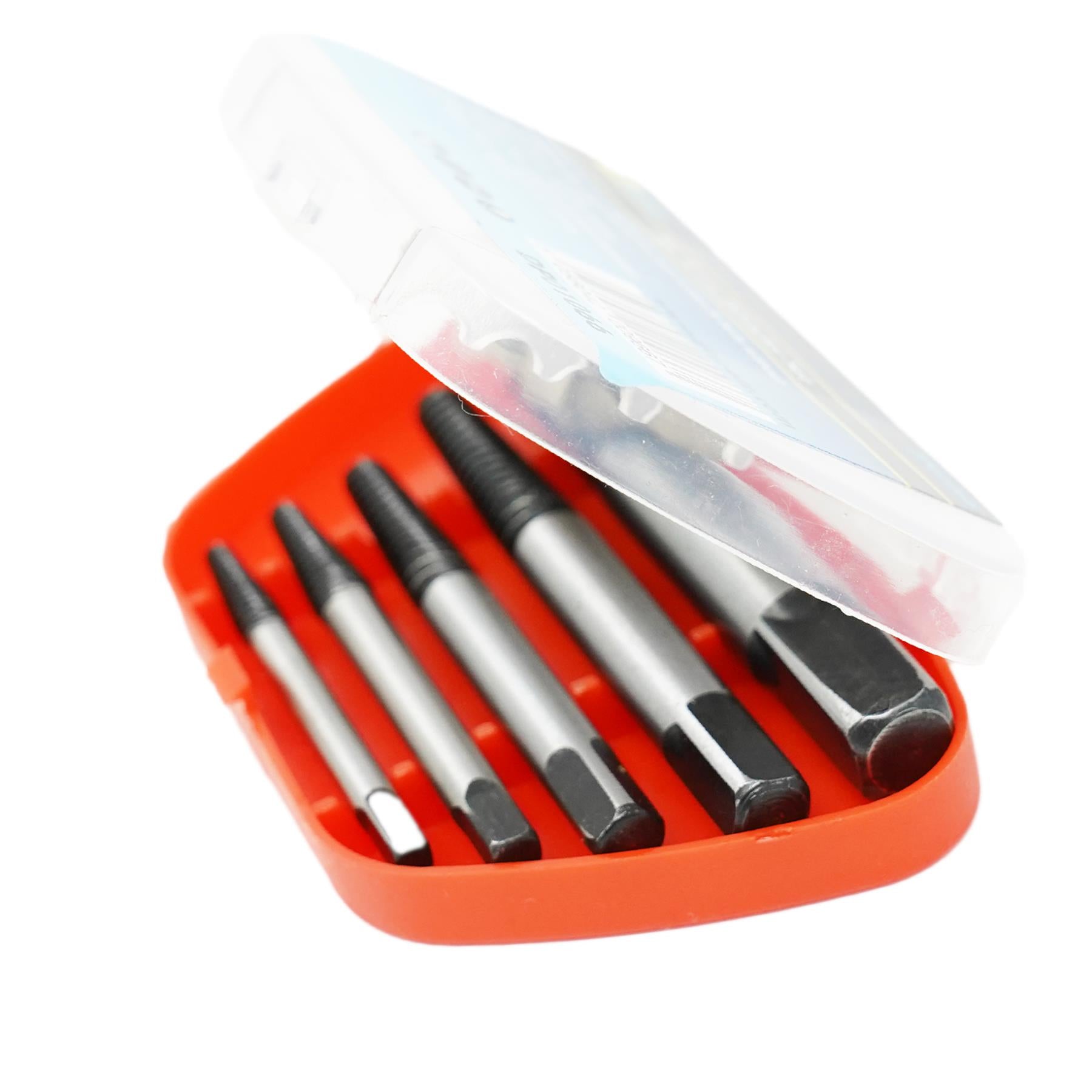 New Damaged Broken Nut Bolt Screw Removal Remover Extractor Puller Bit Set 5 Pc