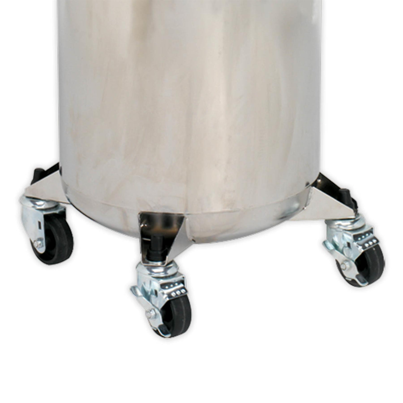 Sealey Fuel Tank Drainer 90L Stainless Steel