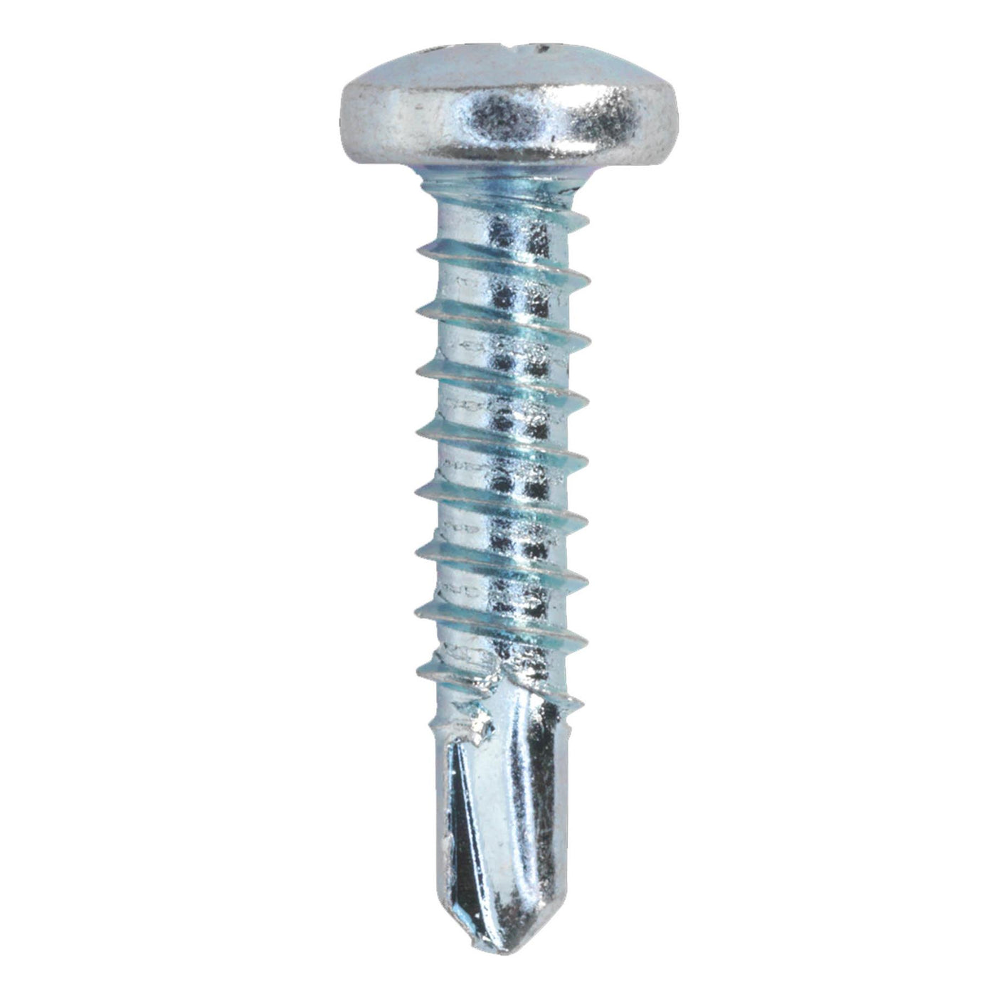 Sealey Self Drill Screw 4.2x19mm Pan Head Phillips Zinc Pk of 100