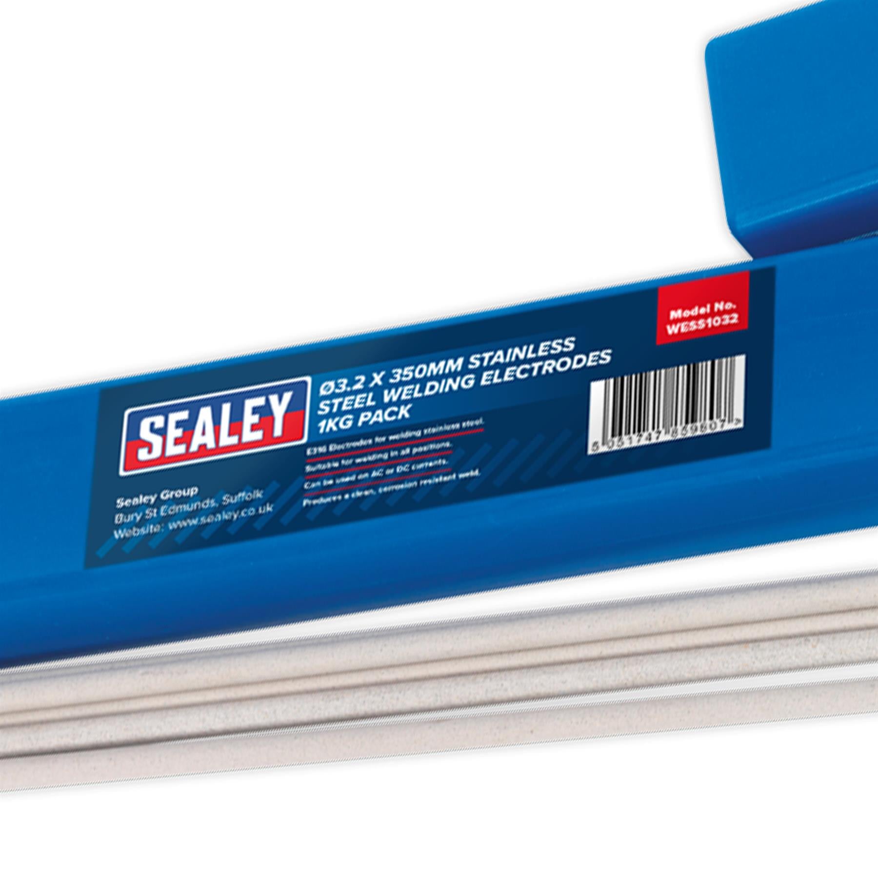 Welding Electrodes Stainless Steel 3.2 x 350mm 1kg Pack - WESS1032 Sealey