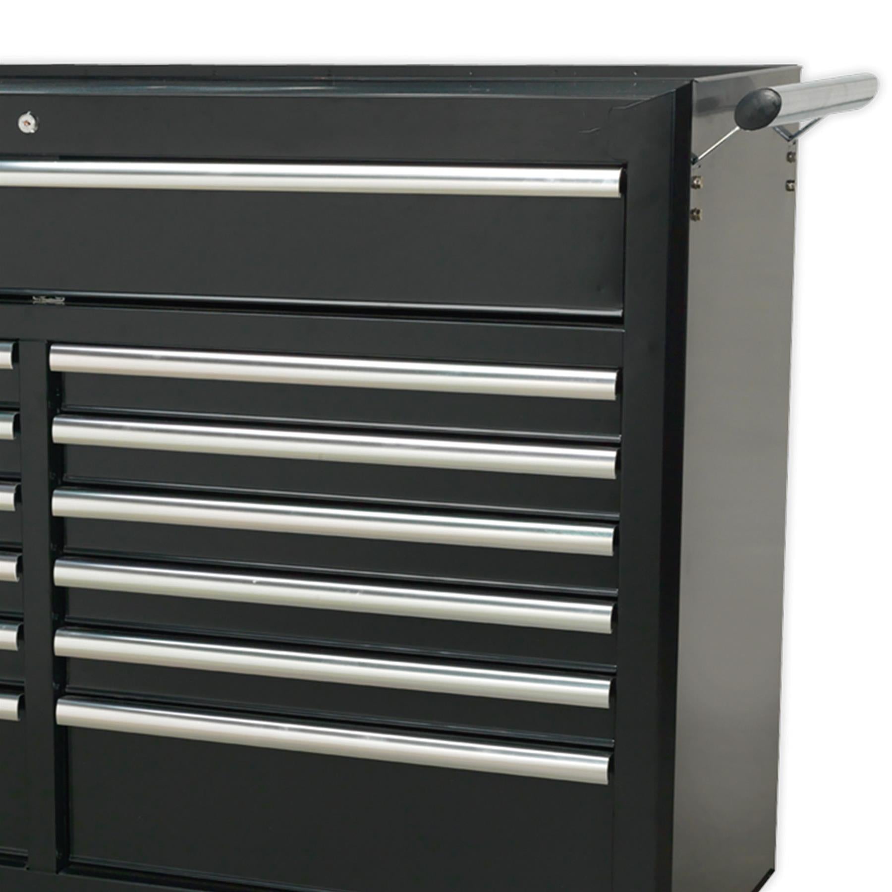 Sealey Rollcab 13 Drawer with Ball Bearing Slides - Black