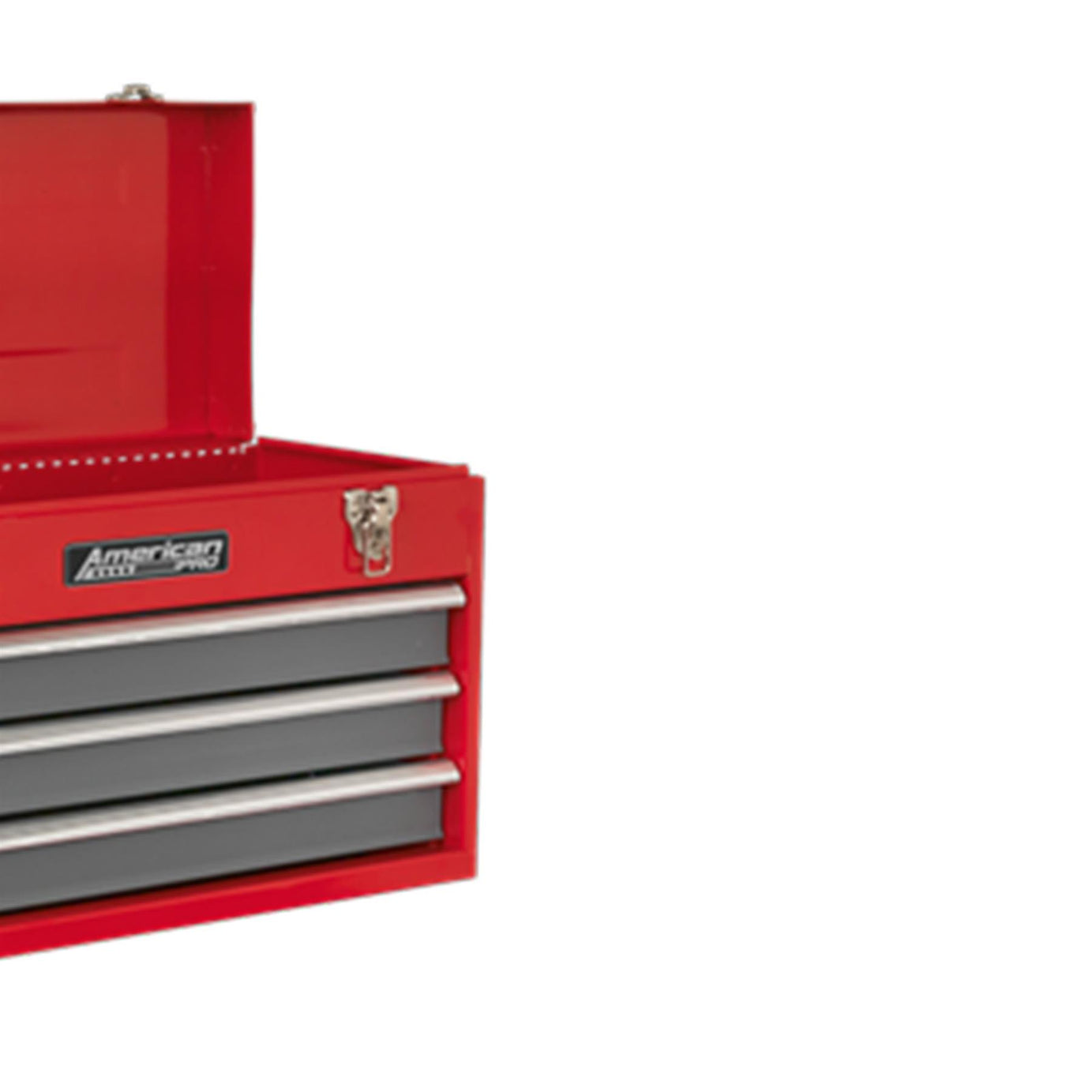 Sealey Tool Chest 3 Drawer Portable - Red/Grey