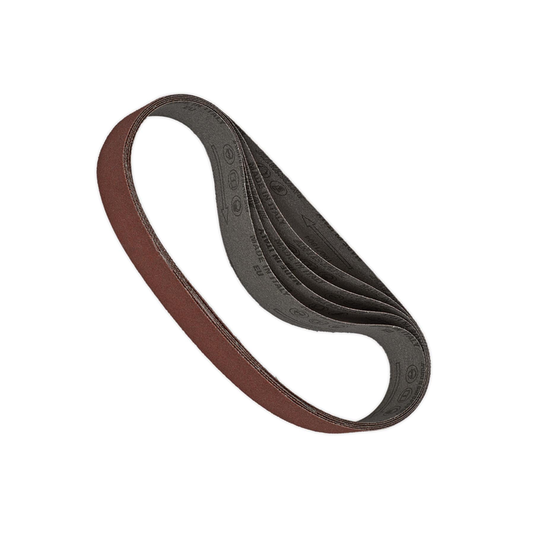 Sealey Sanding Belt 30 x 540mm 80Grit Pack of 5