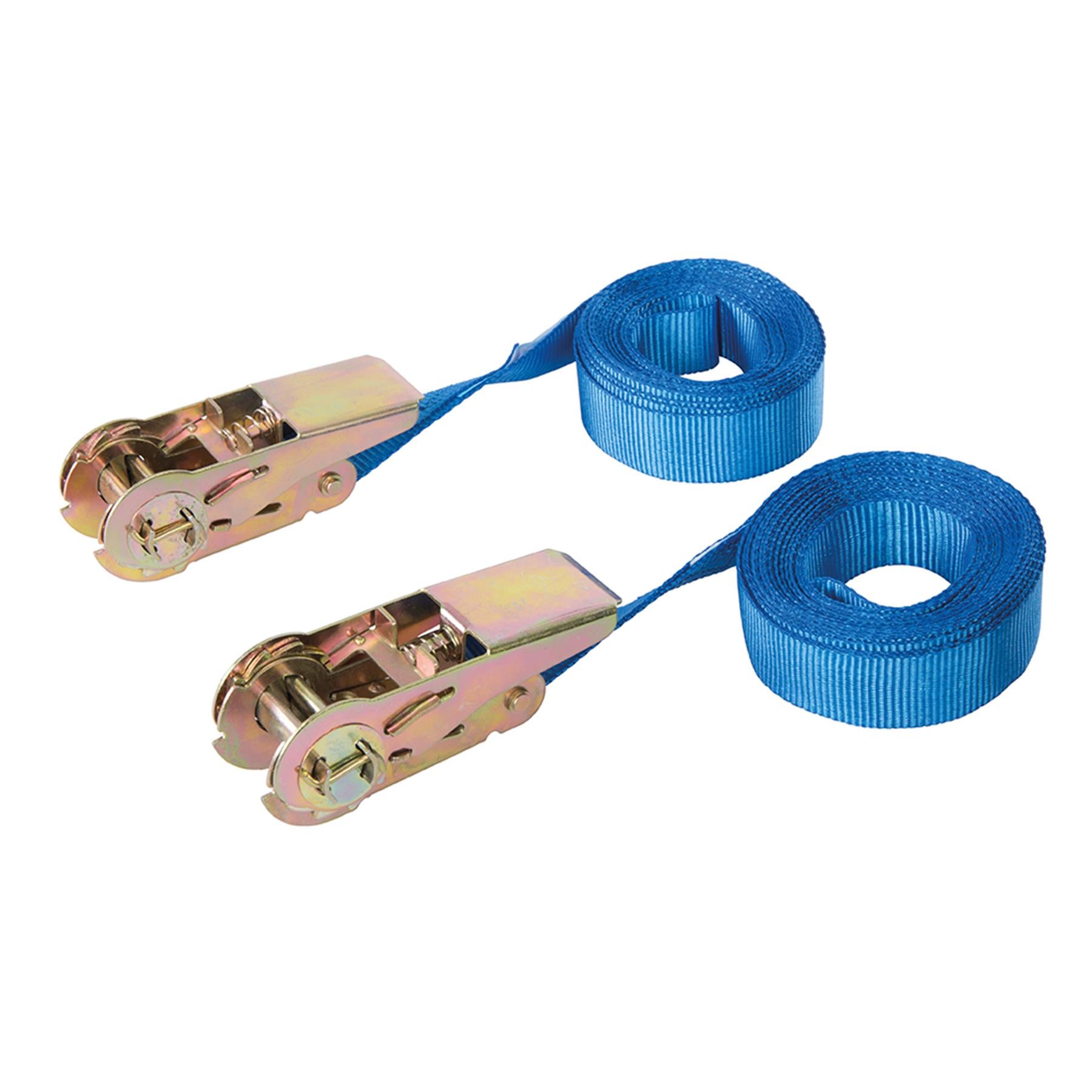 2Pk Endless Ratchet Tie-Down Strap - Rated 250Kg Capacity 500Kg Quality