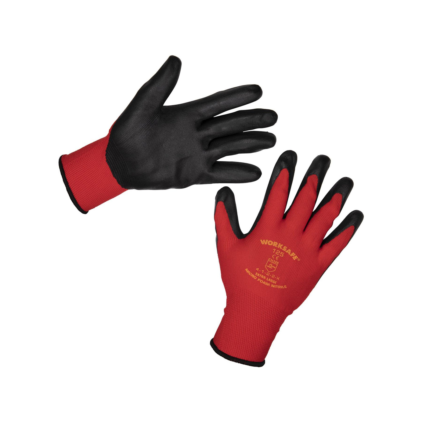 Sealey Flexi Grip Nitrile Palm Gloves (X-Large) - Pair