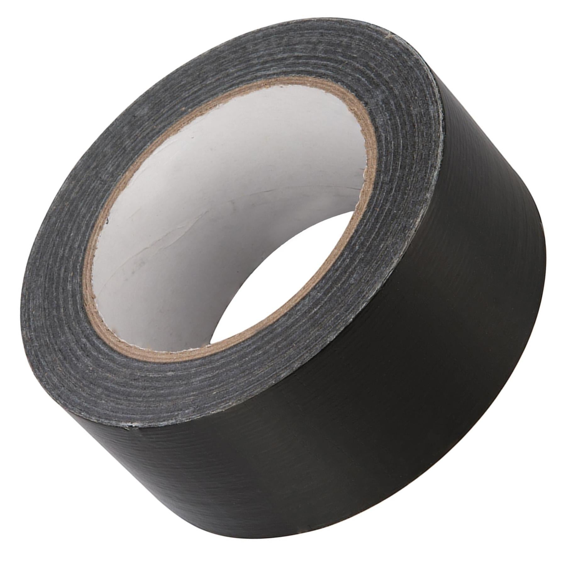 Duct Tape - 50mm X 50M Black Polyethylene-Coated With Hot-Melt Glue Adhesive